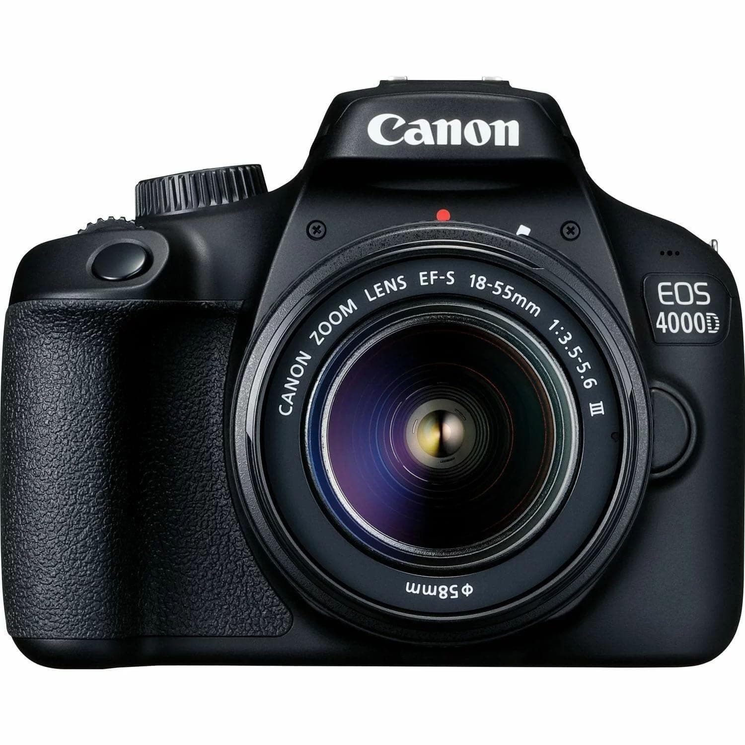 Canon EOS 4000D / Rebel T100 DSLR Camera with Canon EF-S 18-55mm F/3.5-5.6 DC III Zoom, EF 75-300mm f/4-5.6 III and 420-800mm f/8.3 HD Lens + 128 GB Memory + Filters + More (34pc Bundle) (Renewed), view 4