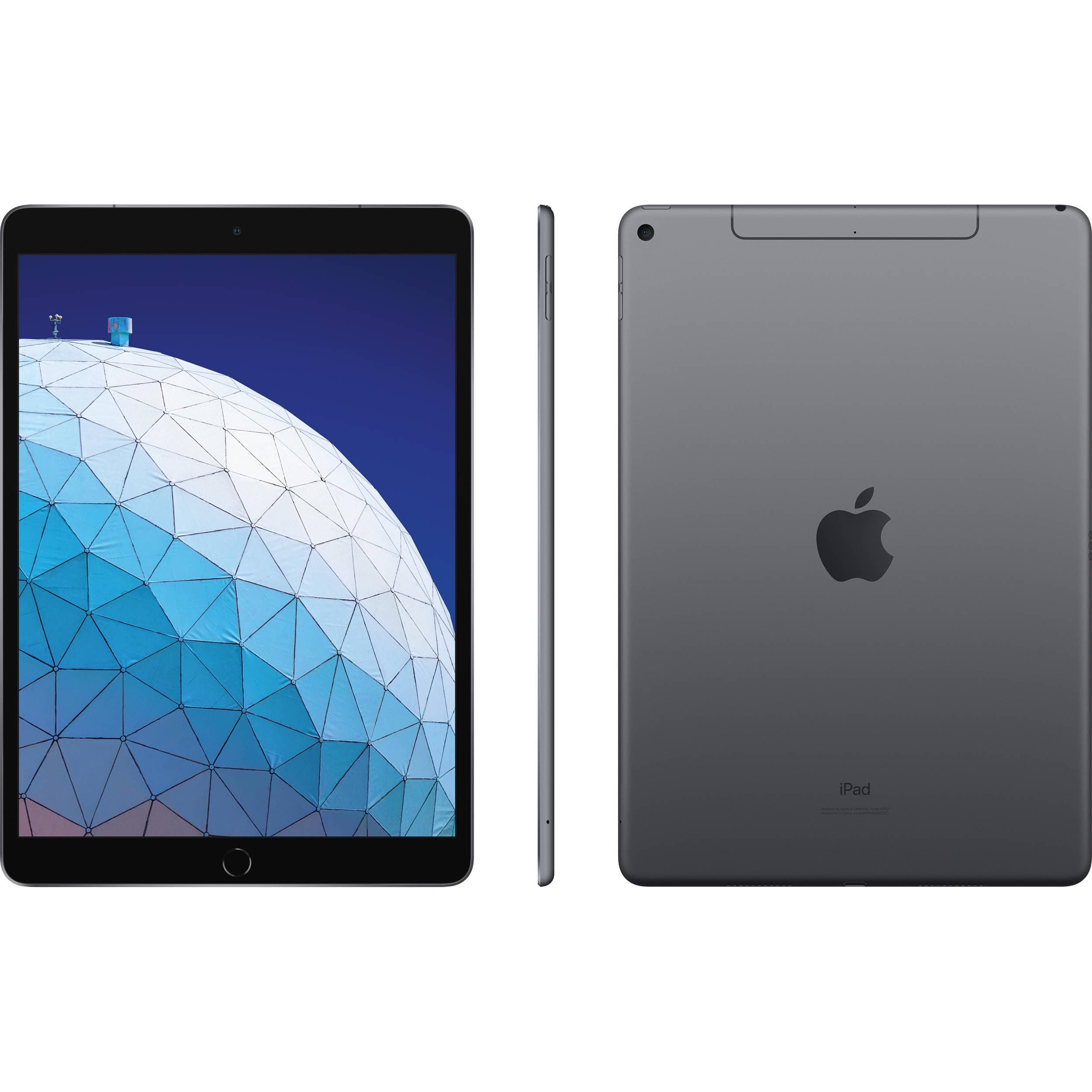 Apple iPad, 10.2-Inch, Wi-Fi, 32GB, Space Gray (Renewed), view 2