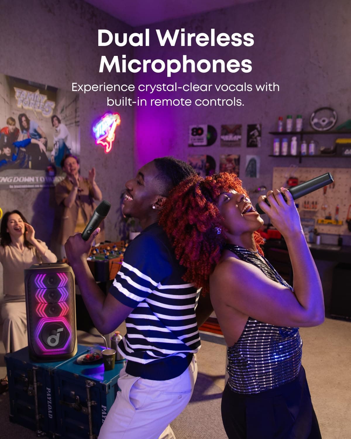 Soundcore Rave 3S AI Party Speaker by Anker, AI Vocal Removal, 200W Sound, view 2