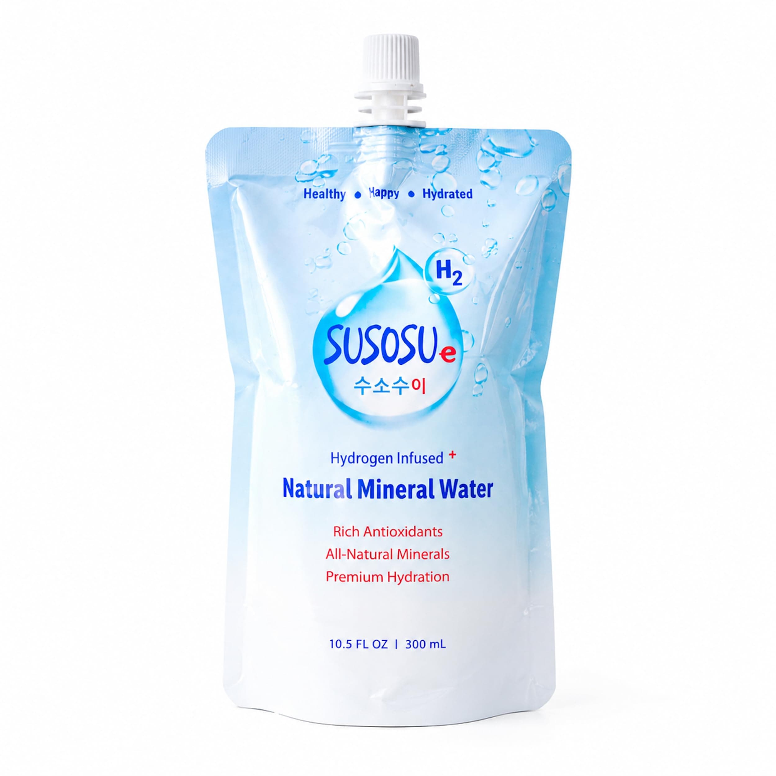 Susosu Hydrogen Water, Korean Natural Mineral Water, 10.5 Fl Oz, 20 Pack, TickClip Clip verdict