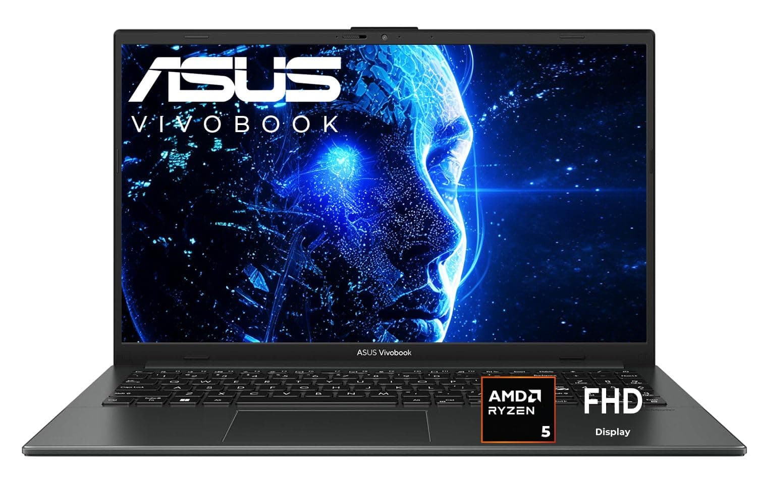 ASUS Vivobook Go 15 Laptop, 15.6" FHD NanoEdge Display, Latest AMD Ryzen 5 CPU(Beat i7-10710U), 8GB RAM, 512GB PCIe SSD, Privacy Shutter, ErgoSense Keyboard, Windows 11 for Work & Study