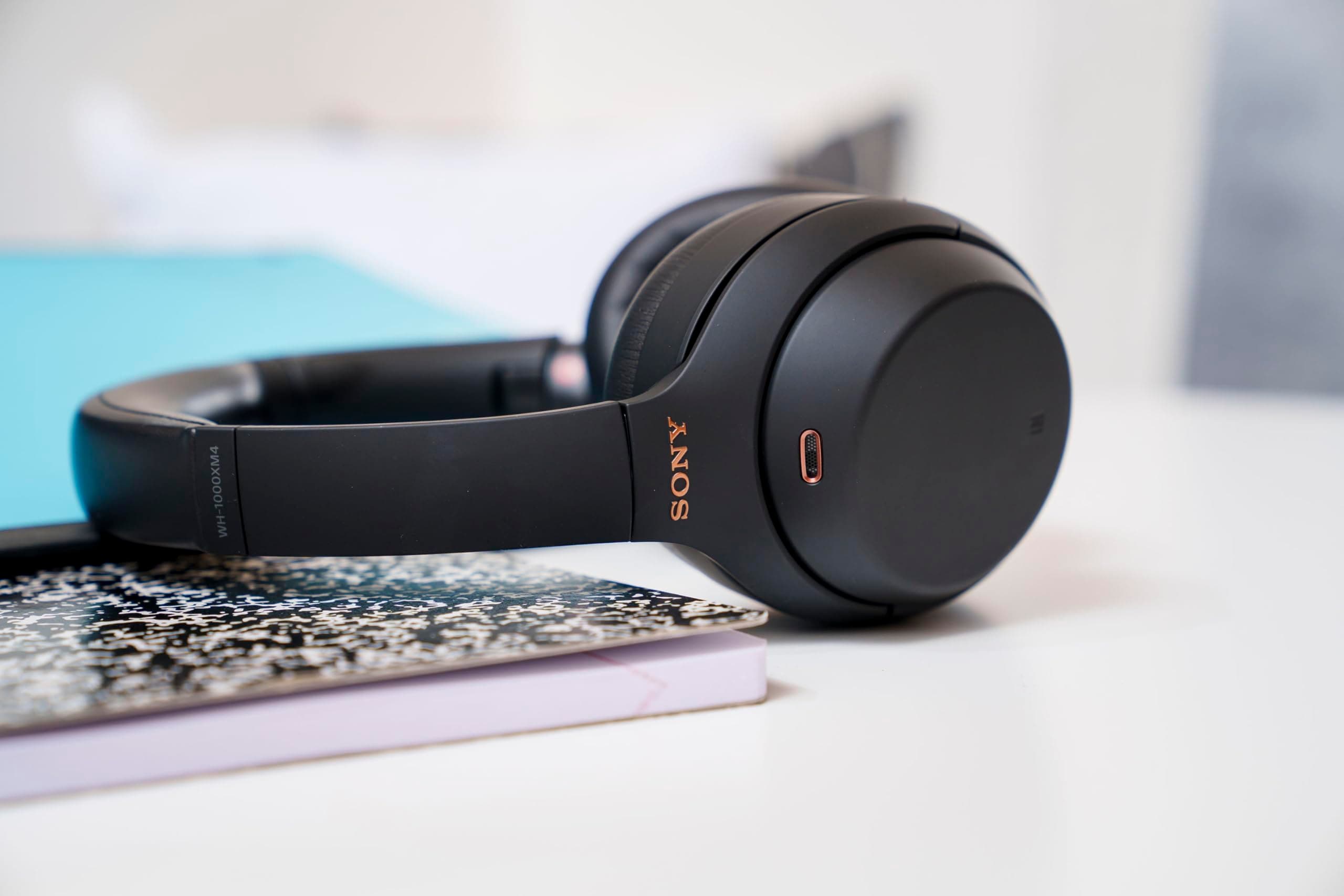 Sony WH-1000XM4 Wireless Noise Canceling Overhead Headphones - Black (Renewed), view 8