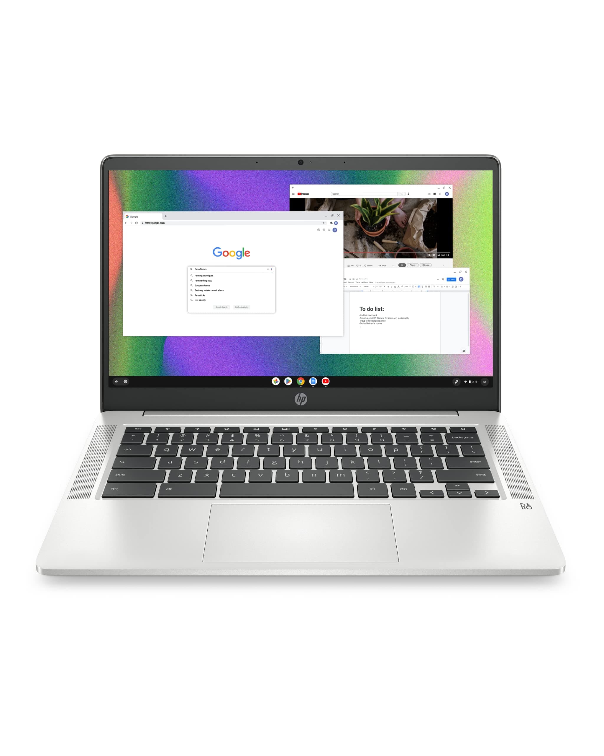 HP Chromebook 14 Laptop, Intel Celeron N4120, 4 GB RAM, 64 GB eMMC, 14" HD Display, Chrome OS, Thin Design, 4K Graphics, Long Battery Life, Ash Gray Keyboard (14a-na0226nr, 2022, Mineral Silver), TickClip Tick verdict