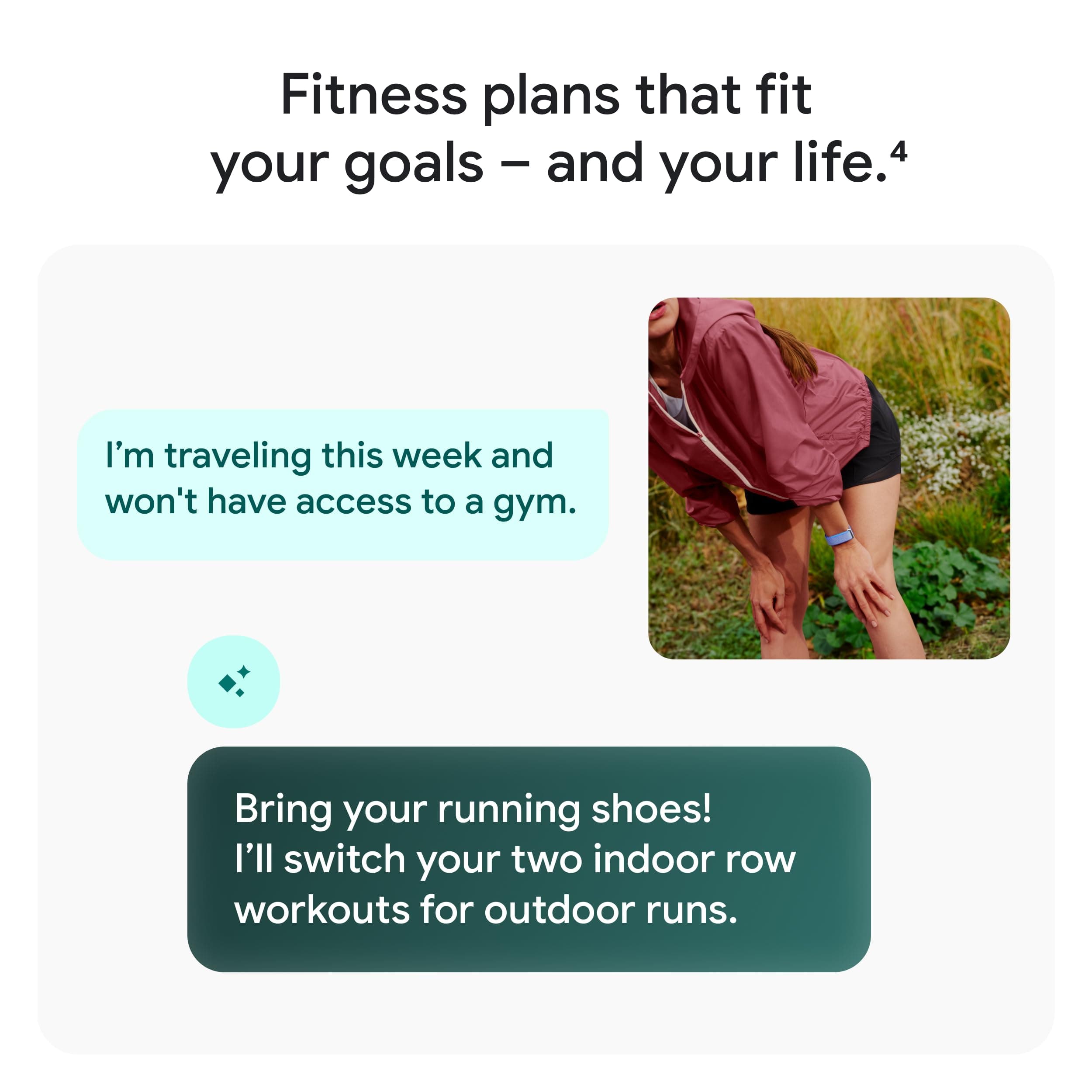 Google Fitbit Air Special Edition Stephen Curry - Screenless Tracker - Rye, view 6