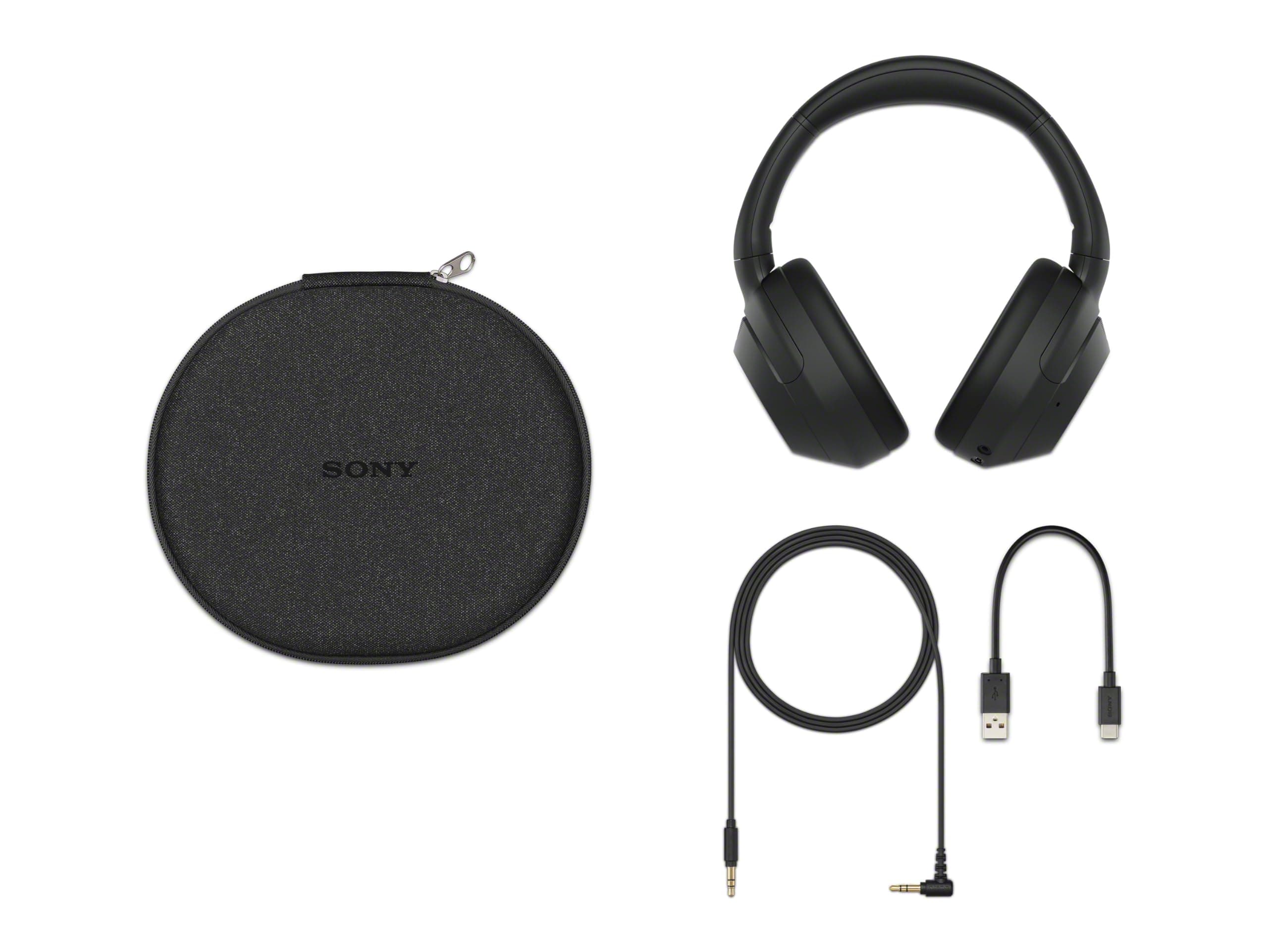 Sony ULT WEAR Over-Ear Noise Canceling Wireless Headphones, Black, view 9