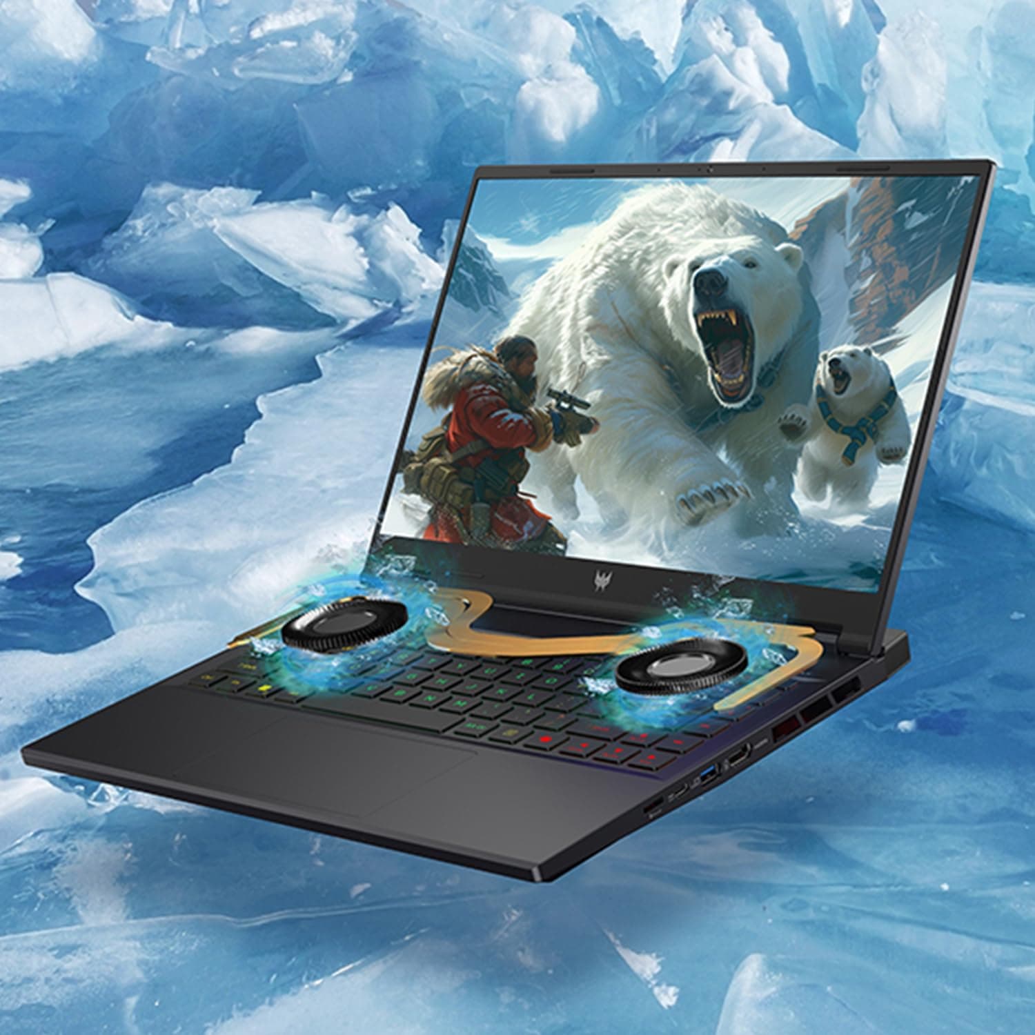 Acer Predator Helios Neo 14 Gaming Laptop | 14.5" WQXGA+ IPS 165Hz Display | AI-Powered | Intel Core Ultra 9 Processor 185H | NVIDIA GeForce RTX 4070 | 16GB LPDDR5X | 1TB Gen 4 SSD | PHN14-51-90NF, view 8