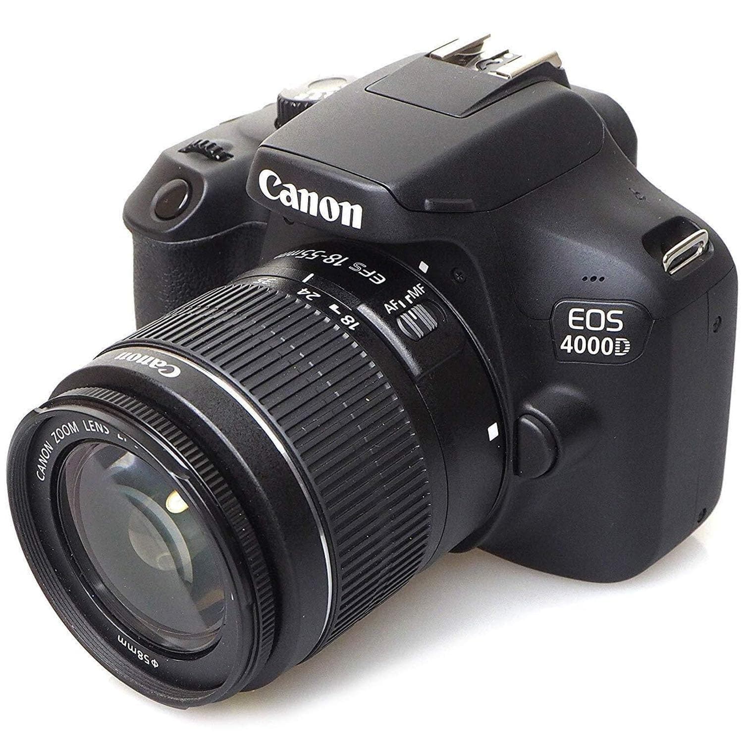 Canon EOS 4000D / Rebel T100 DSLR Camera with Canon EF-S 18-55mm F/3.5-5.6 DC III Zoom, EF 75-300mm f/4-5.6 III and 420-800mm f/8.3 HD Lens + 128 GB Memory + Filters + More (34pc Bundle) (Renewed), view 9