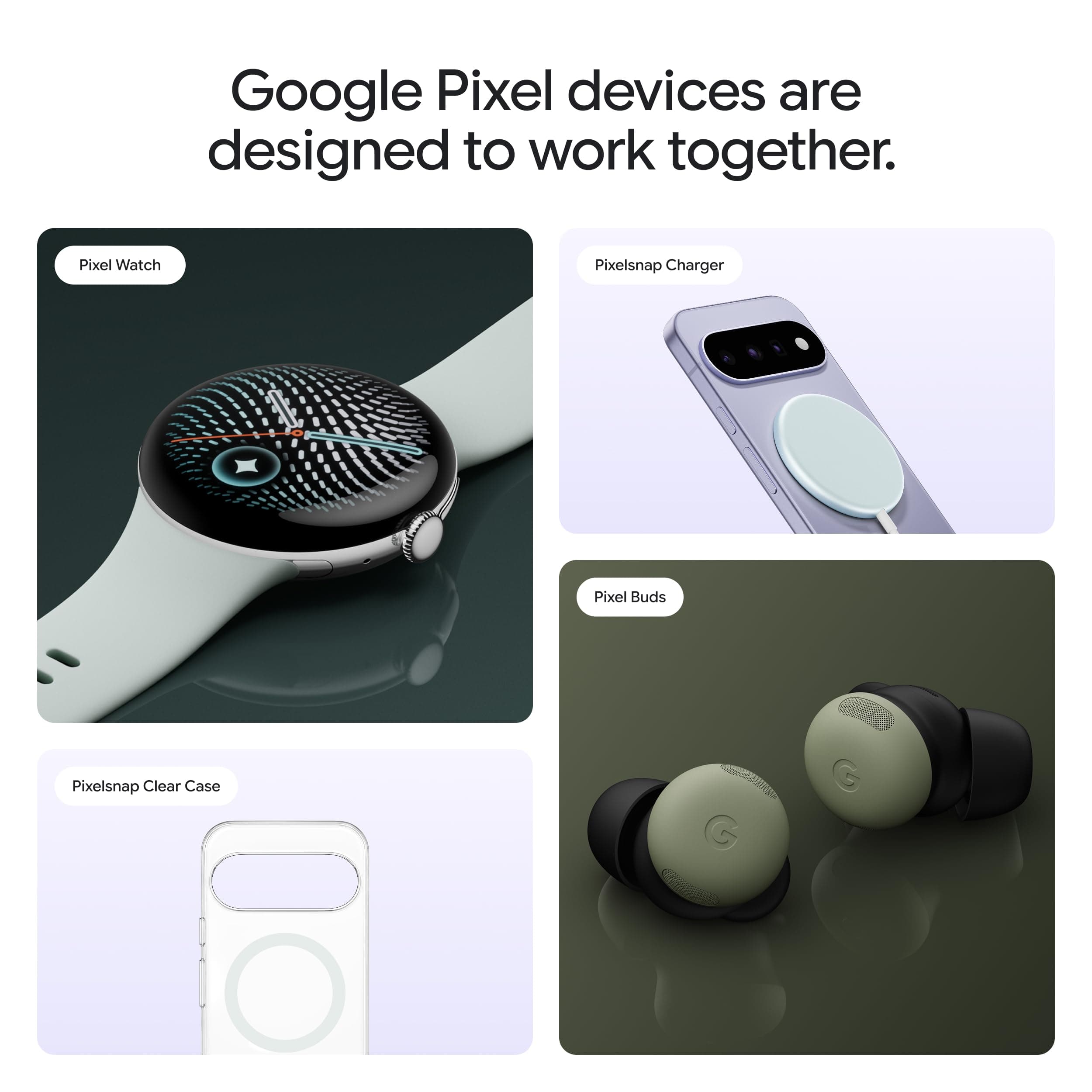 Google Pixel 11 - Unlocked Smartphone, Gemini - 256 GB - Obsidian, view 9