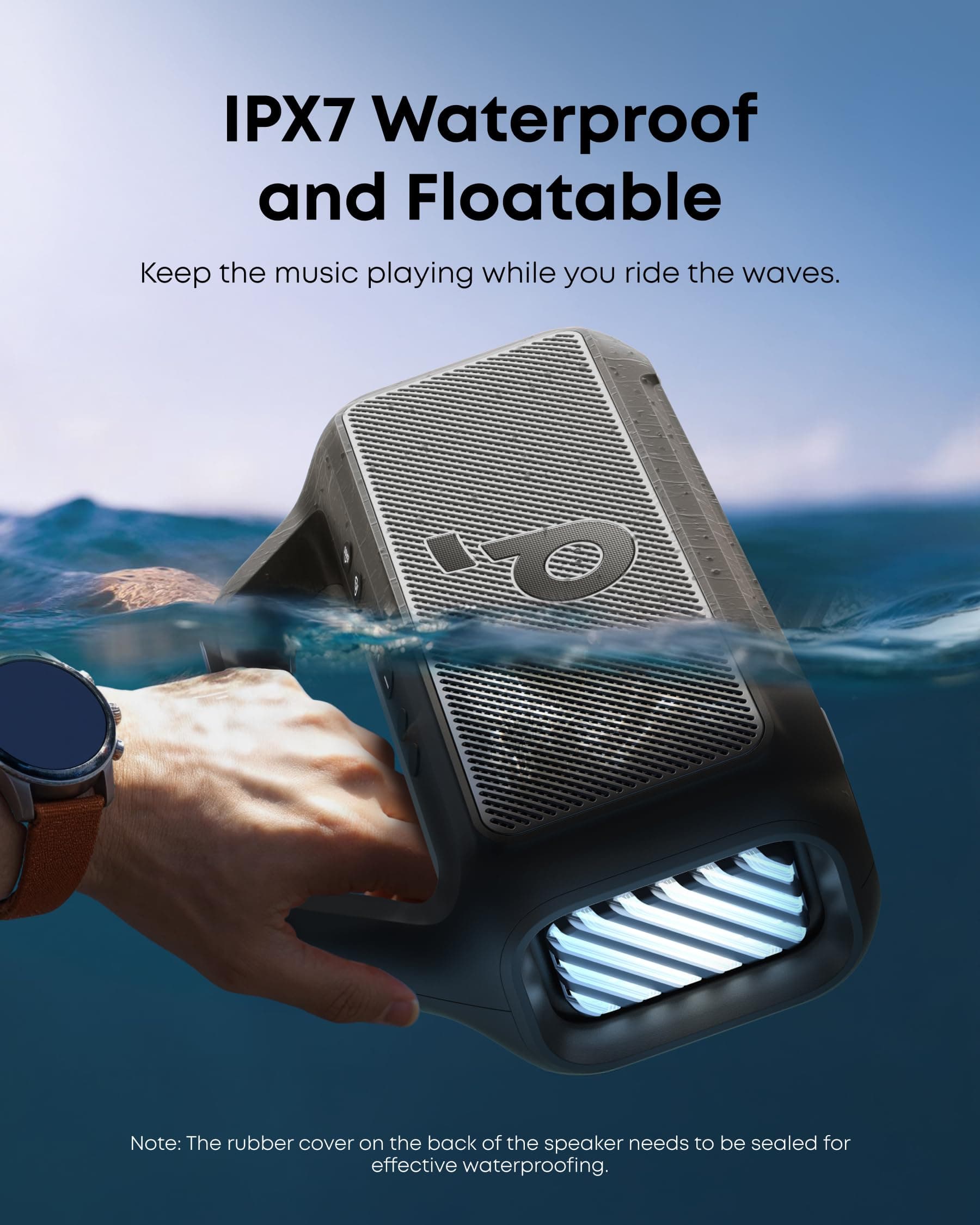 Soundcore Boom 2 by Anker, 80W Outdoor Bluetooth Speaker, 24H Playtime, view 5