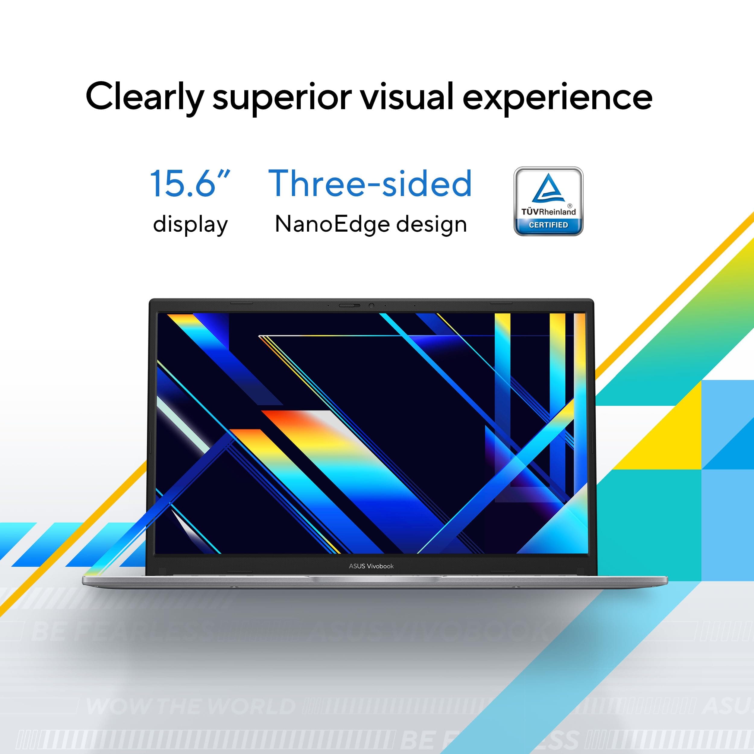 ASUS Vivobook 15 Laptop - 15.6” FHD Display- Intel® Core™ 3 100U - 8GB RAM - 256 GB SSD - Windows 11 Home - Cool Silver - F1504VA-PS34, view 5