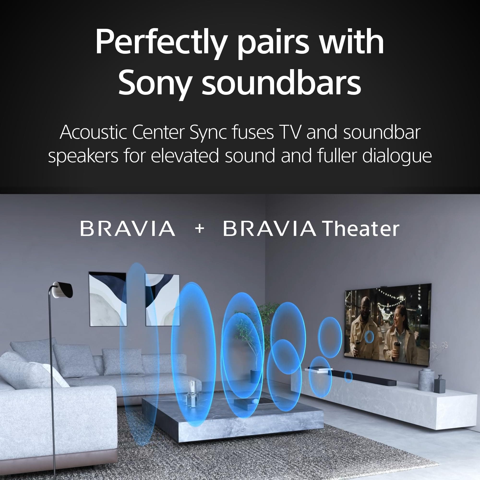 Sony 65 Inch BRAVIA 7 Mini LED QLED 4K HDR Smart Google TV (K-65XR70), view 12