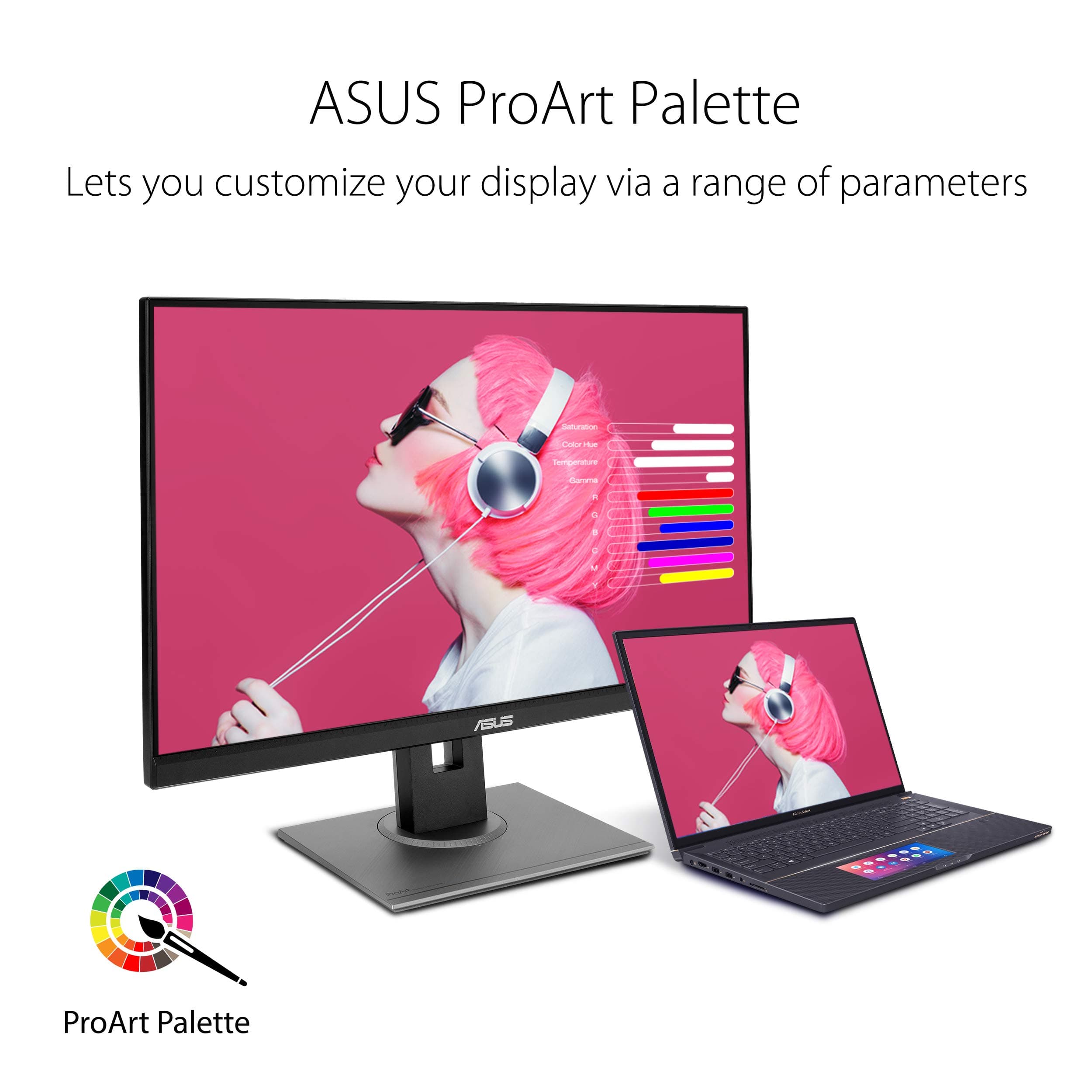 ASUS ProArt PA278QV 27 Inch 1440p QHD Professional Monitor, view 5