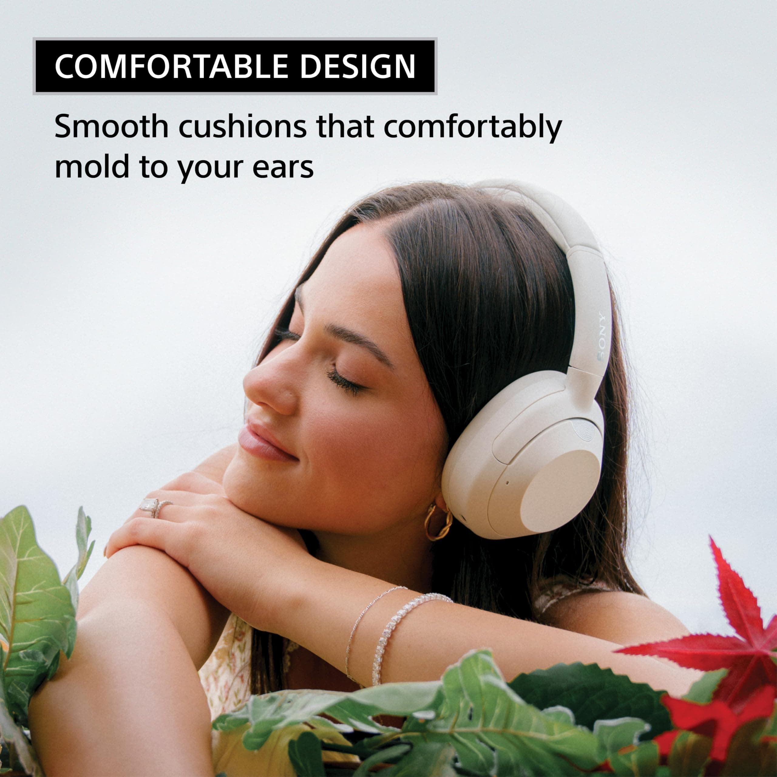 Sony ULT WEAR Over-Ear Noise Canceling Wireless Headphones, Black, view 4
