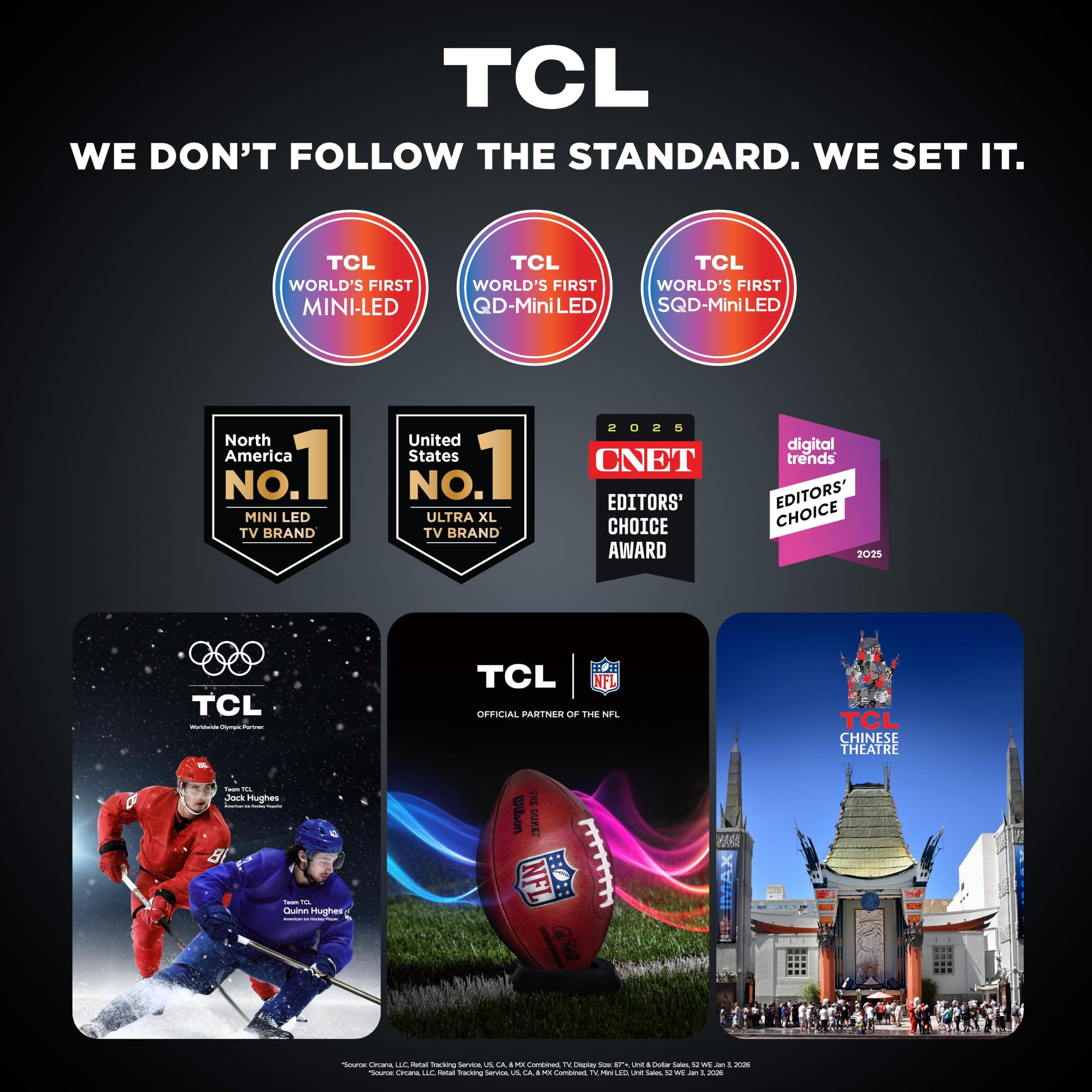 TCL 75 Inch Class QM8L Series | SQD-Mini-LED QLED Smart TV | 75QM8L, 2026 Model | 144Hz | Ultimate Color Brightness & Contrast | Google AI Bang & Olufsen | Voice Control Gaming Streaming Television, view 4