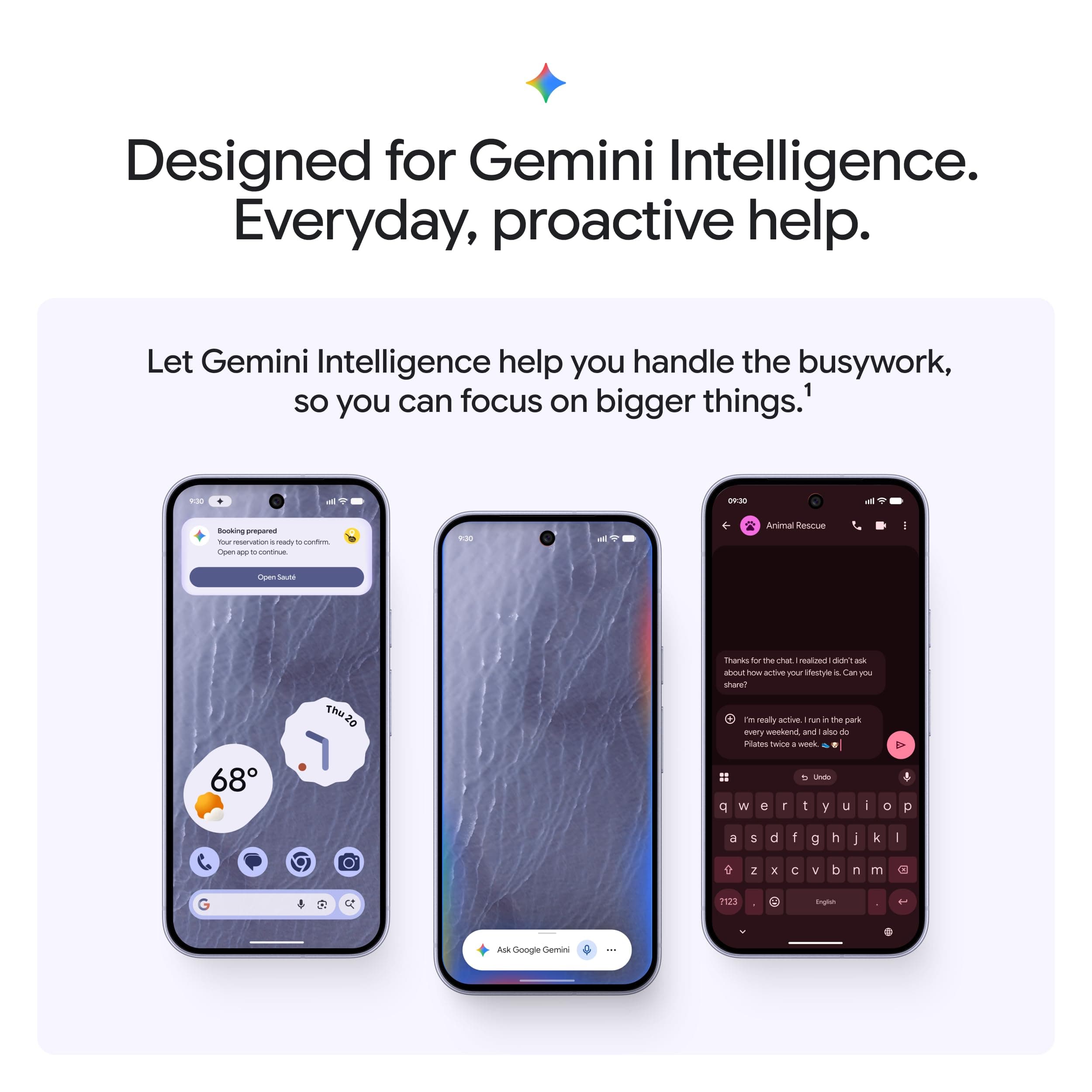 Google Pixel 11 - Unlocked Smartphone, Gemini - 256 GB - Obsidian, view 6