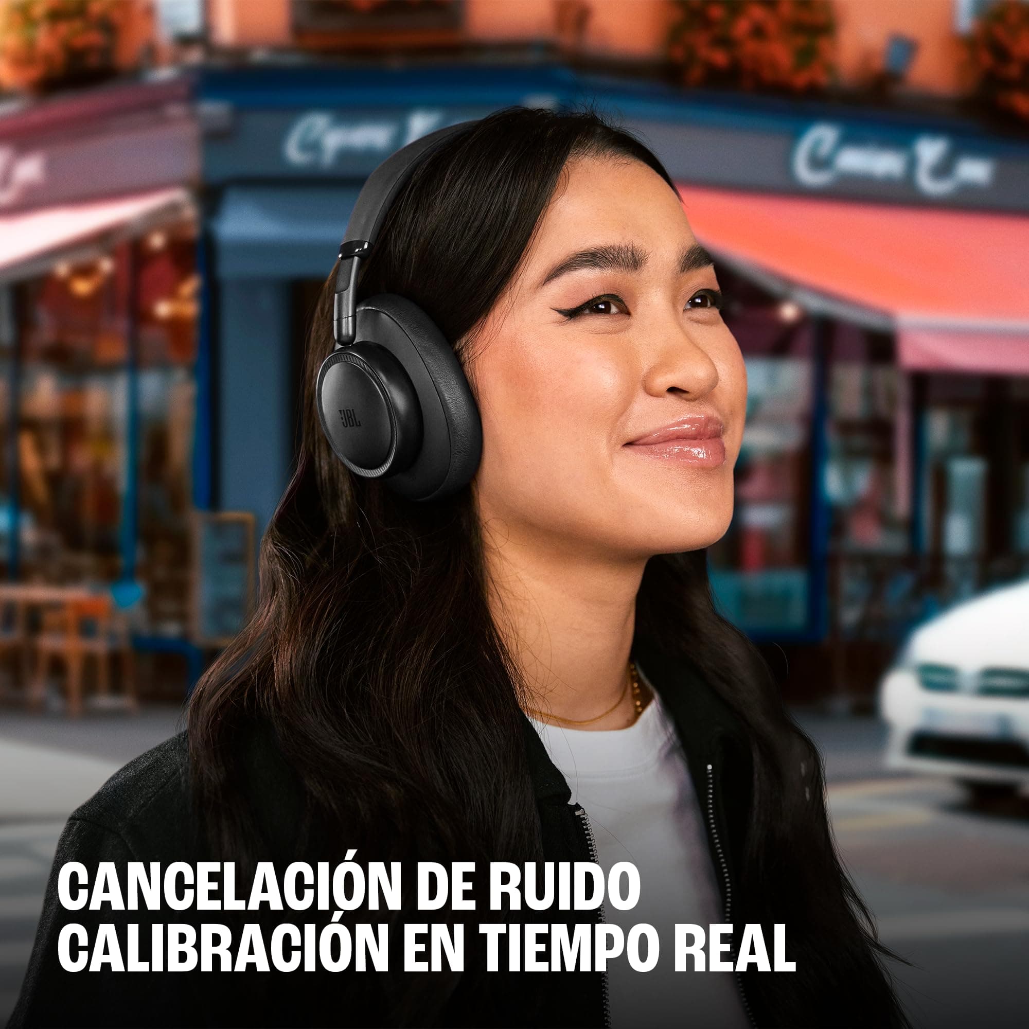 JBL Live 780NC, Auriculares Over-Ear Inalámbricos con Bluetooth, Negro, view 2