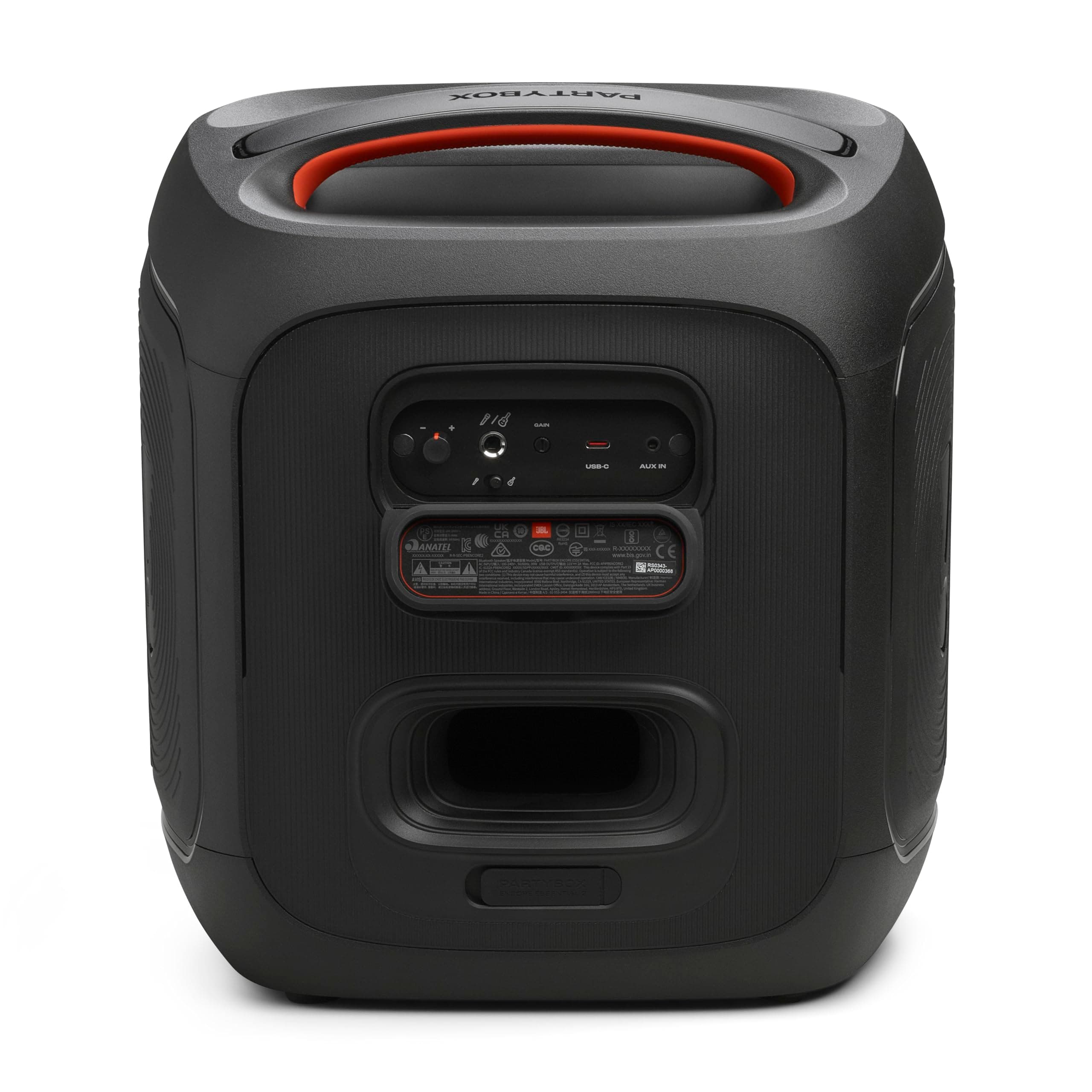 JBL PartyBox Encore Essential 2 Portable Speaker, AI Sound Boost - Black, view 7