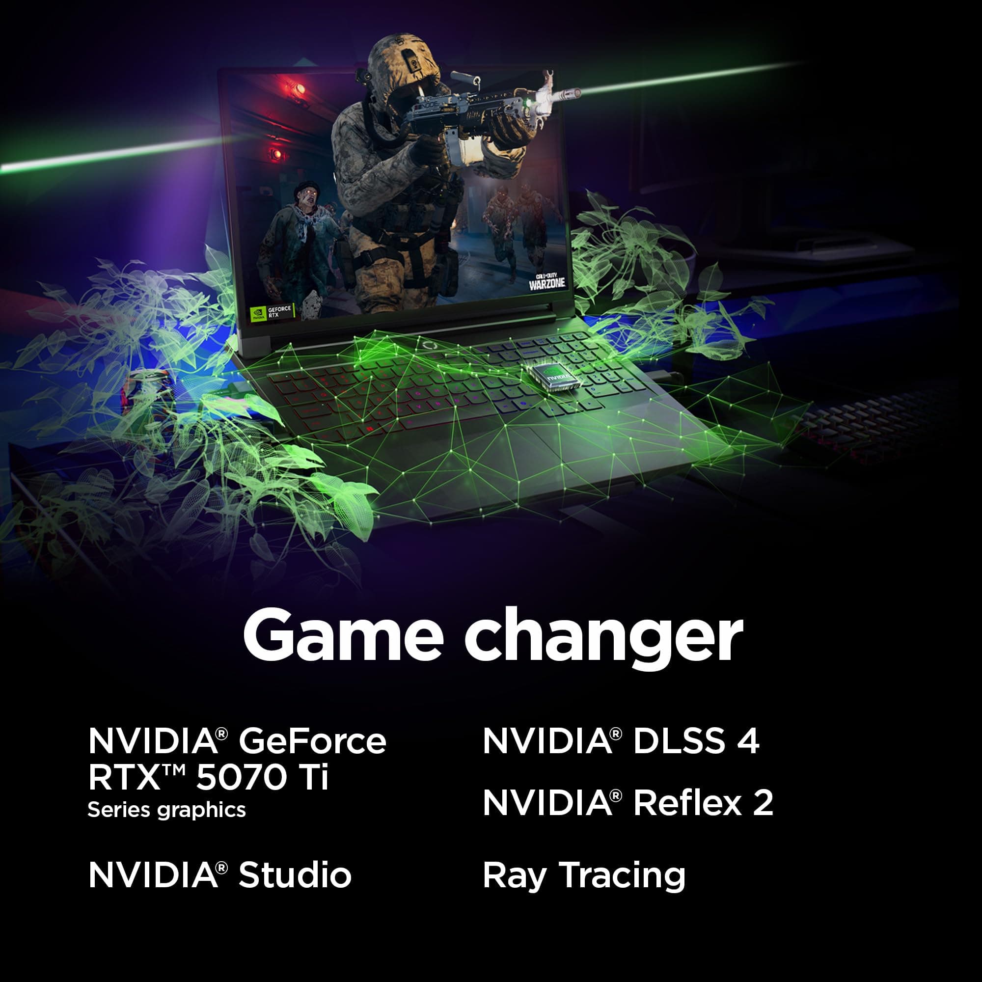 Lenovo Legion Pro 7i – AI-Powered Gaming Laptop – Intel® Core Ultra 7 255HX – 16" WQXGA PureSight OLED Display – 240Hz – NVIDIA® GeForce RTX™ 5070 Ti – 32GB Memory – 2TB Storage – PC GamePass, view 5