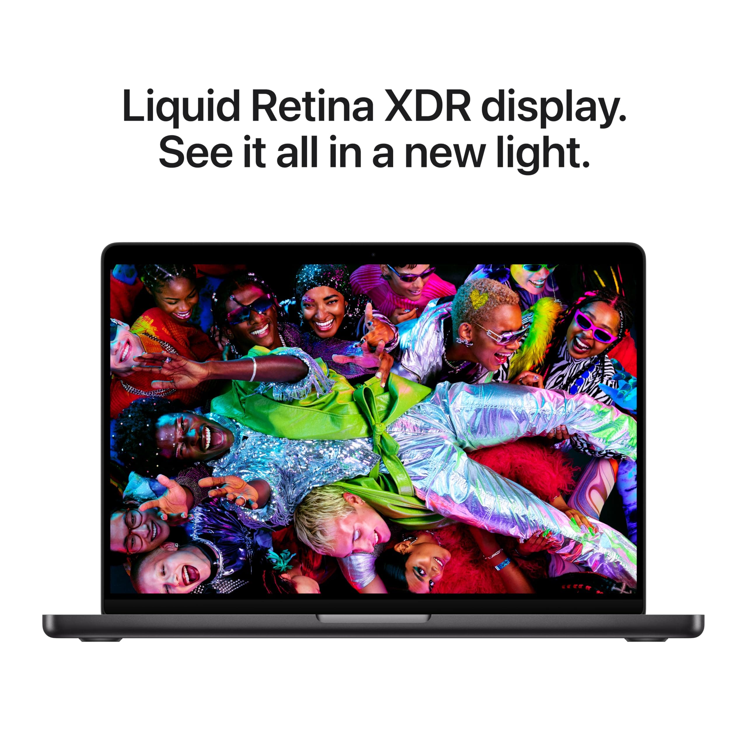 Apple MacBook Pro with M5 Max, 18‑core CPU, 40‑core GPU: Standard 14.2-inch Display, 128GB Memory, 2TB SSD; Space Black, view 6