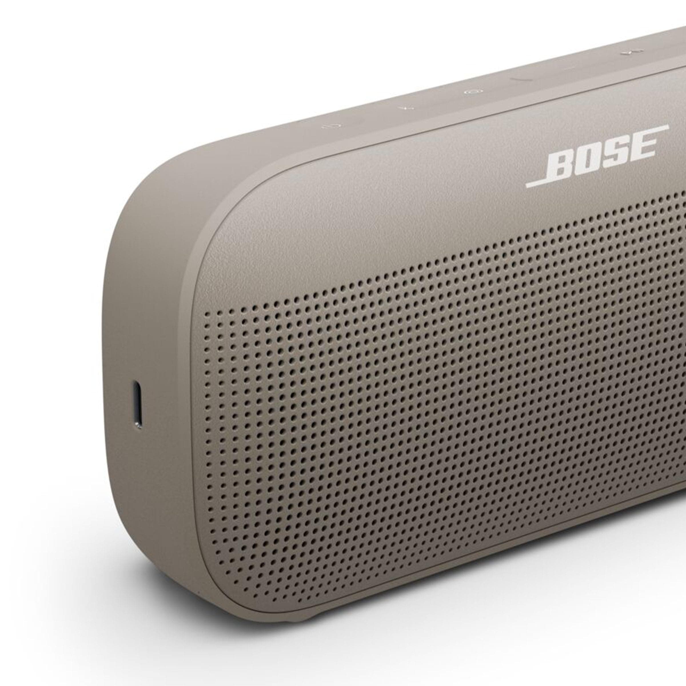 Bose SoundLink Flex Bluetooth Speaker (2nd Gen) - Portable Outdoor Speaker with Hi-Fi Audio, Waterproof and Dustproof, USB-C, Up to 12 Hours Battery Life, Sandstone, view 5
