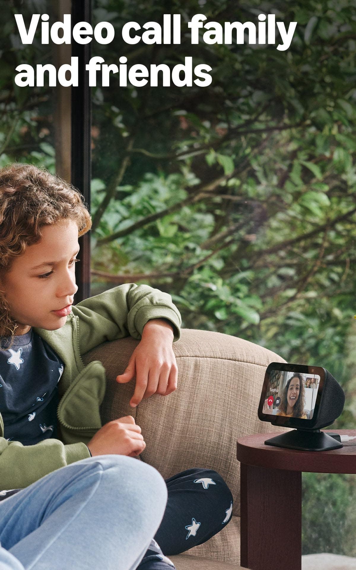 Amazon Echo Show 5 (newest model), Smart display, Designed for Alexa+, 2x the bass and clearer sound, Charcoal, view 8