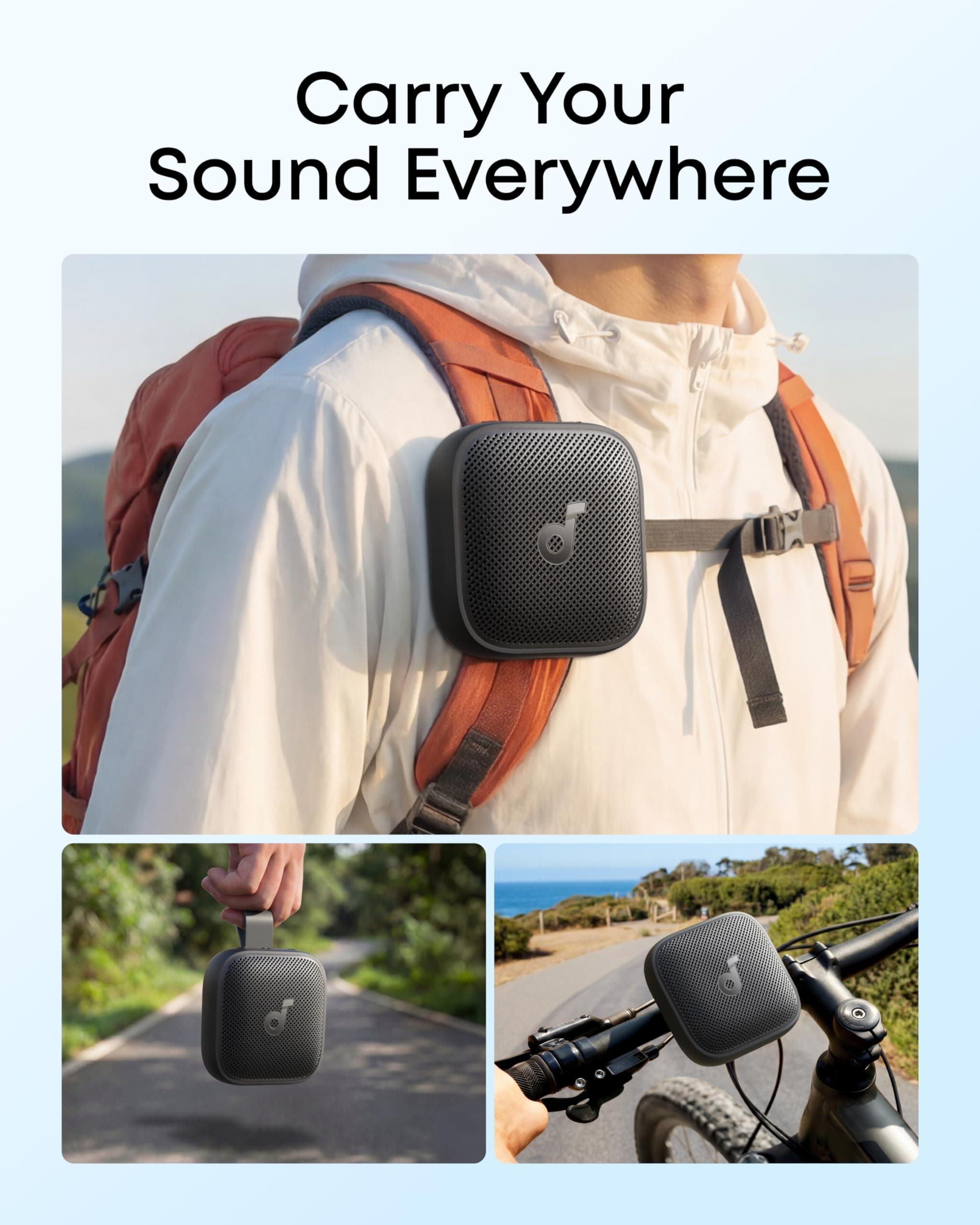 Soundcore Boom Go 3i Portable Bluetooth Speaker by Anker, 24H Playtime, view 5