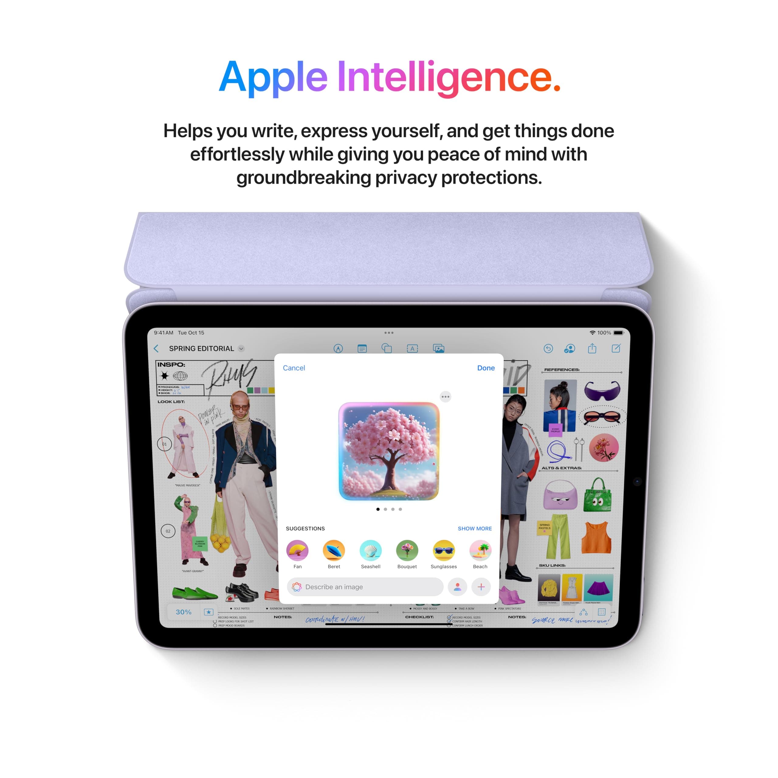 Apple iPad mini (A17 Pro): Apple Intelligence, 8.3-inch Liquid Retina Display, 256GB, Wi-Fi 6E, 12MP Front/12MP Back Camera, Touch ID, All-Day Battery Life — Space Gray, view 2