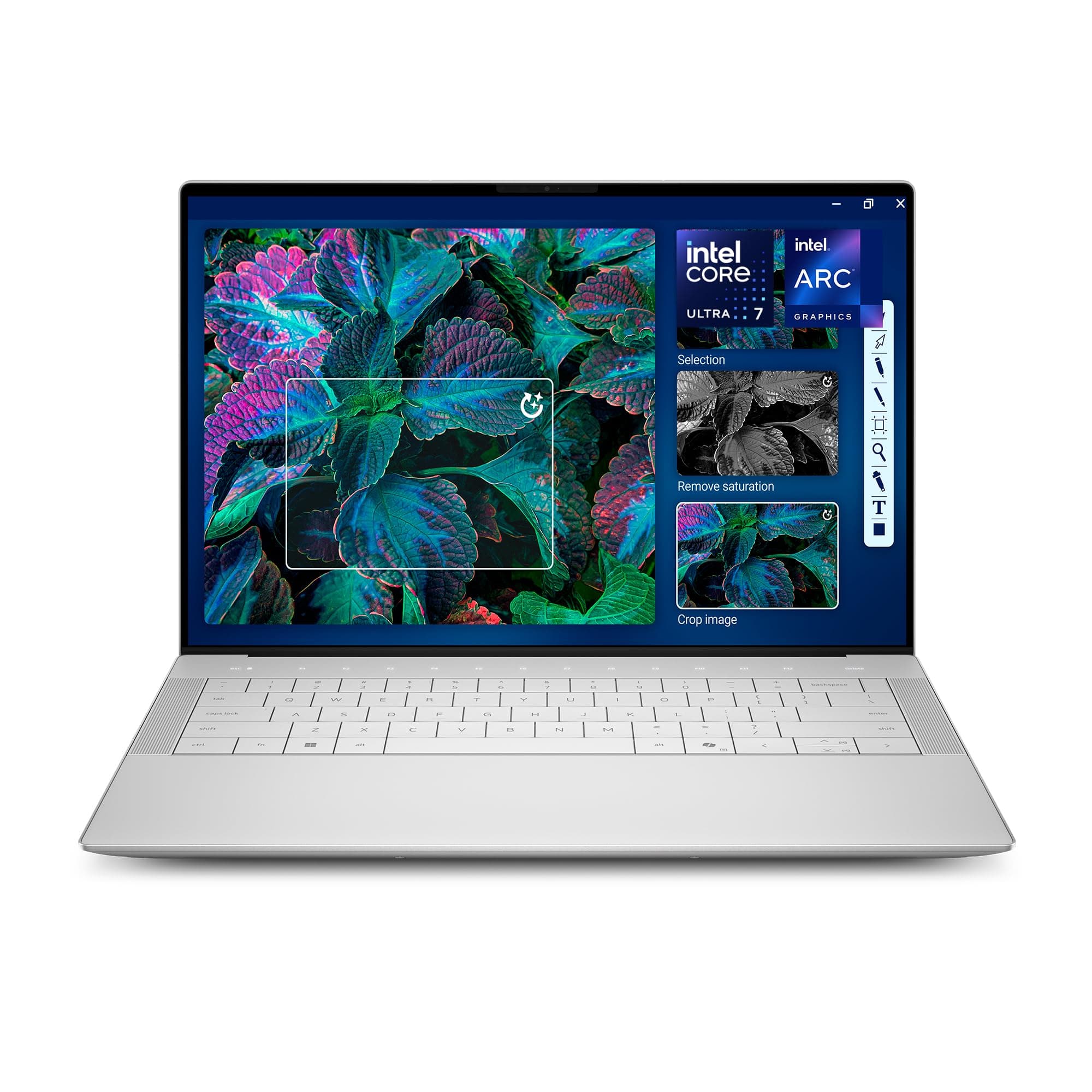 Dell XPS 14 Premium Laptop DA14250-14.5-inch Touch 3.2K OLED 48-120Hz Display, Intel Core Ultra 7 255H, Intel Arc Graphics, 32GB Memory, 1TB SSD, Backlit English Keyboard with Fingerprint Reader