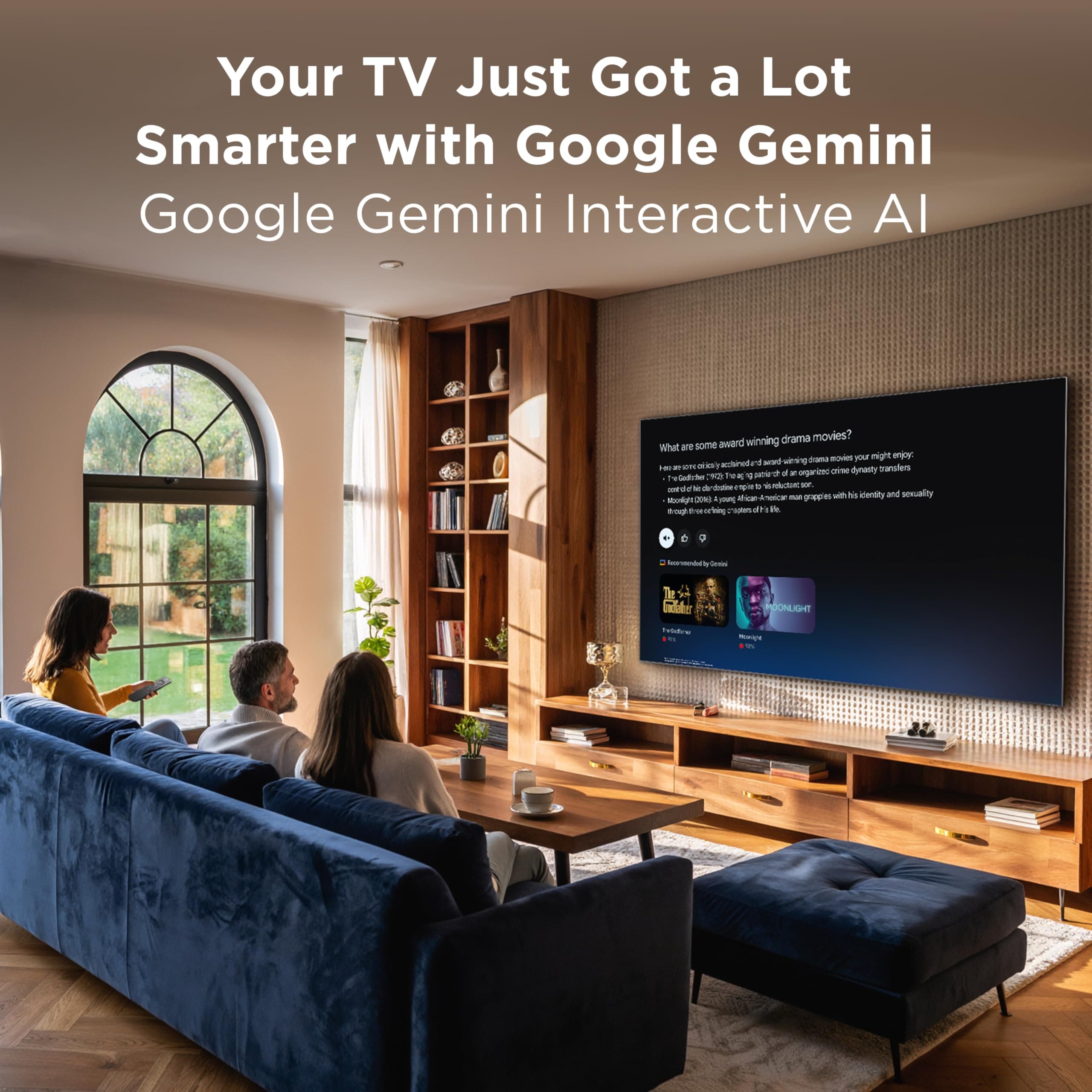 TCL 75 Inch Class QM8L Series | SQD-Mini-LED QLED Smart TV | 75QM8L, 2026 Model | 144Hz | Ultimate Color Brightness & Contrast | Google AI Bang & Olufsen | Voice Control Gaming Streaming Television, view 11