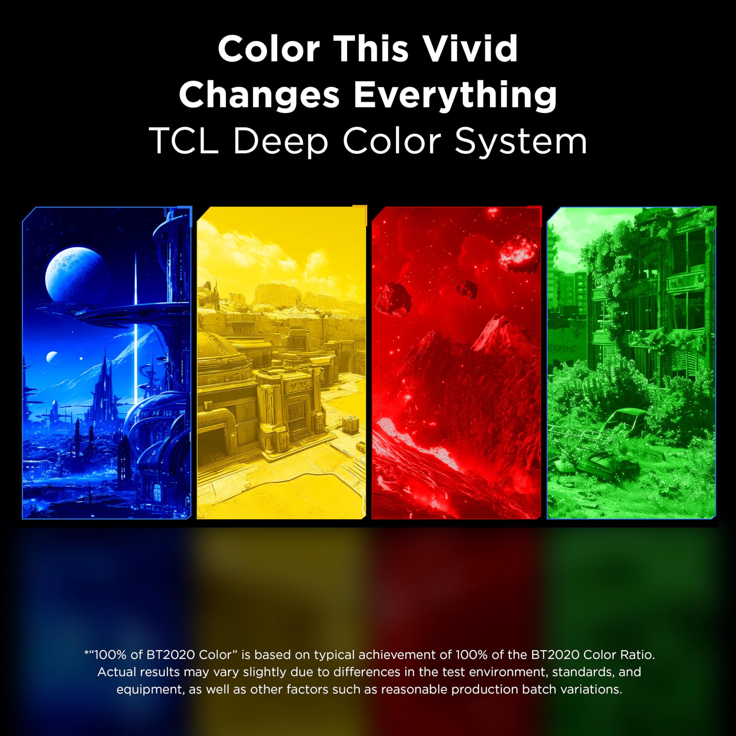 TCL 75 Inch Class QM7L Series | SQD-Mini-LED QLED Smart TV | 75QM7L, 2026 Model | 144Hz | Ultimate Color Ultra Brightness & Contrast | Google AI Bang & Olufsen | Voice Gaming Streaming Television, view 7