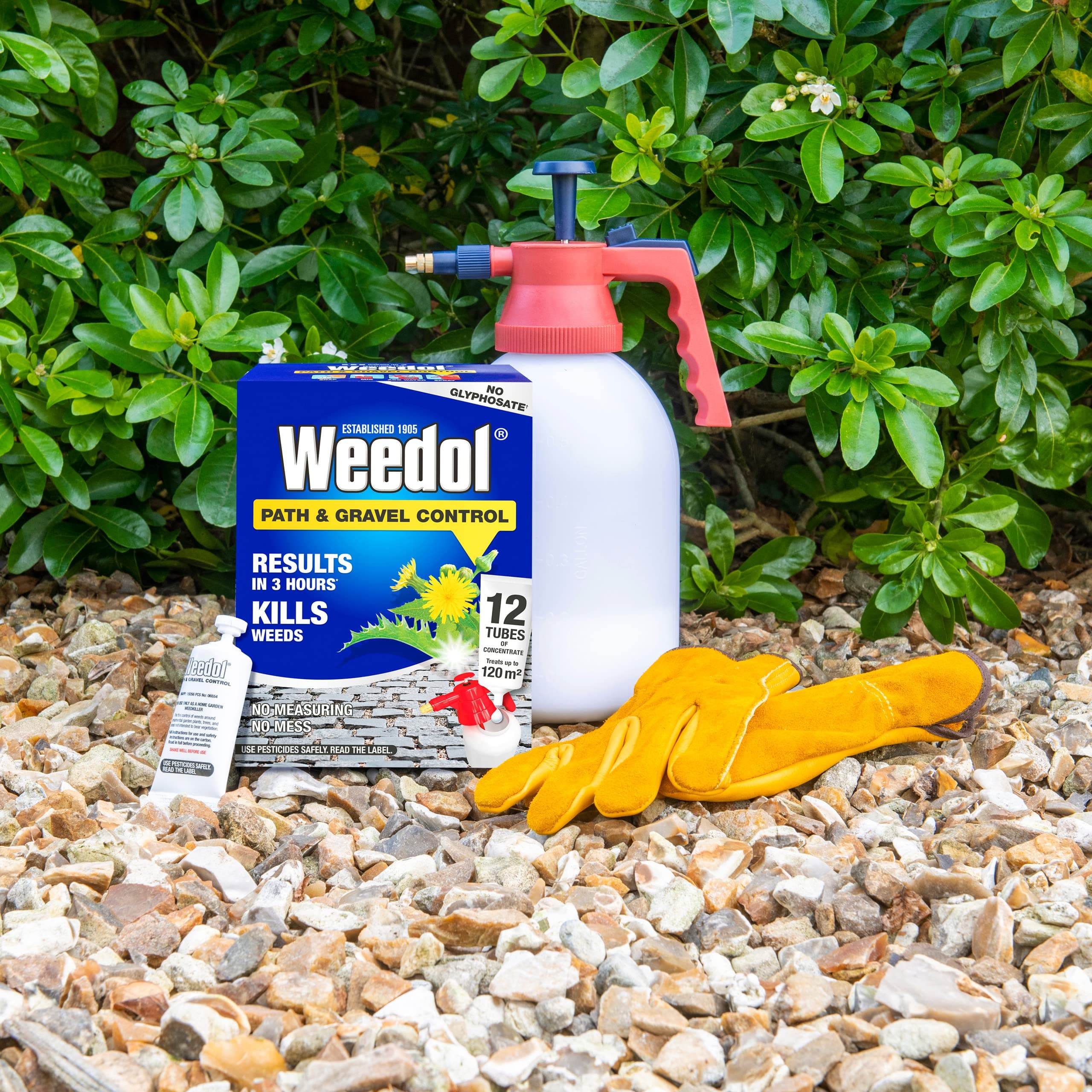 Weedol Path Weed Killer Liquid Concentrate 12 Tubes Treats 120m2 Garden Path & Patio Weed Control, view 3