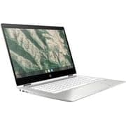 HP Chromebook x360-14 HD Touch - Celeron N4000-4GB - 32GB eMMC - Silver White, view 8
