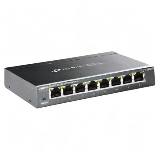 TP-Link 8 Port Gigabit Switch | Easy Smart Managed | Plug & Play | Desktop/Wall-Mount | Sturdy Metal w/ Shielded Ports | Support QoS, Vlan, IGMP and LAG (TL-SG108E), view 10