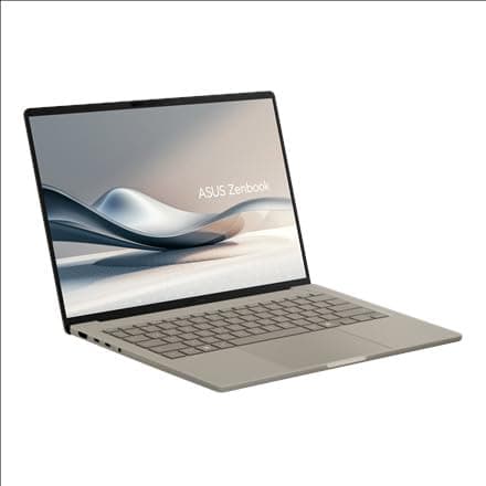 ASUS Zenbook 14 Laptop:14" WUXGA OLED Display • Qualcomm Snapdragon X Plus X1P-42-100 • 16 GB DDR5 SDRAM • 512 GB NVMe SSD • Win11 Home • Wi-Fi 6E • Backlit Keyboard • 1080p Camera • Thunderbolt 4, view 2
