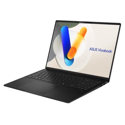 ASUS Vivobook S 16 OLED Laptop 2025 16” 2880 x 1800 120hz Intel Core Ultra 9 285H, Intel Arc Graphics, 16GB LPDDR5, 2TB SSD, Single-Zone RGB Backlit KB, Wi-Fi 7, Bluetooth 5.4, Windows 10 Pro, view 9