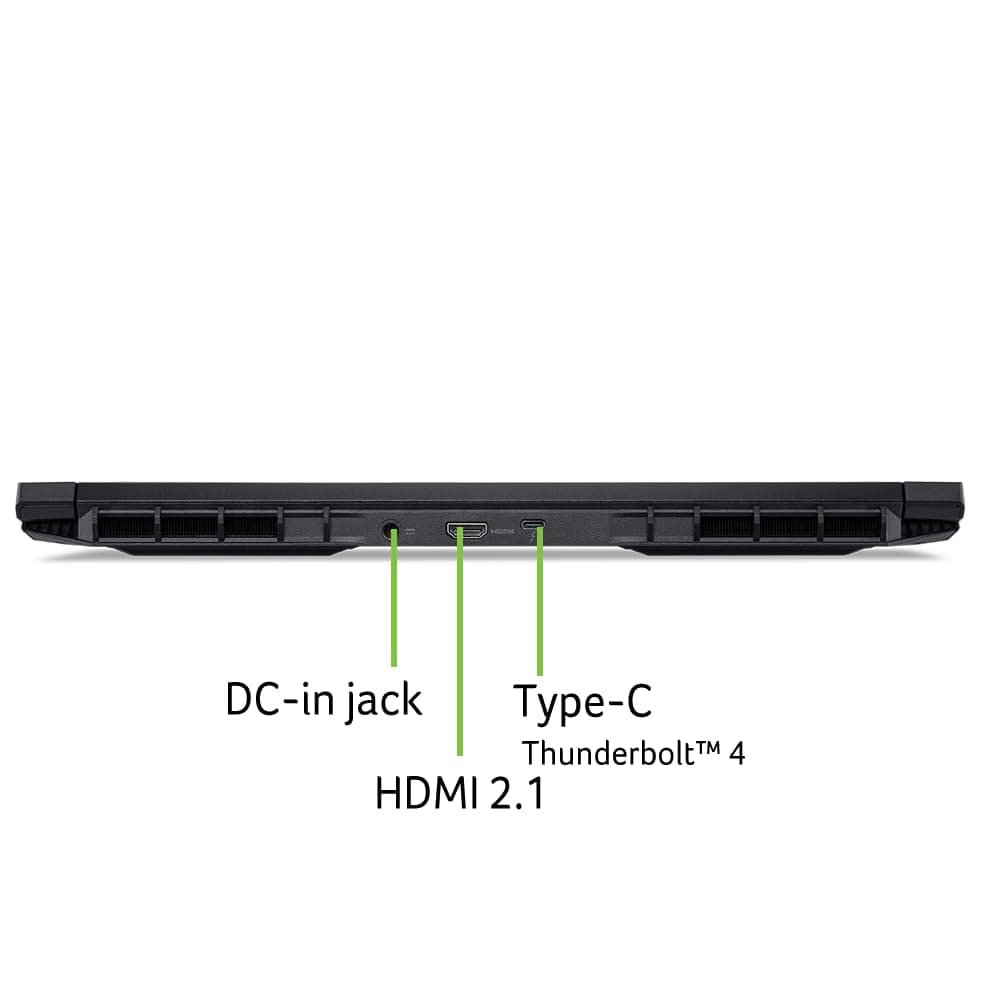 Acer Nitro V Gaming Laptop | Intel Core 7 Processor 240H | NVIDIA GeForce RTX 5050 Laptop GPU | 16" WUXGA IPS 180Hz Display | 16GB DDR5 | 1TB Gen 4 SSD | Wi-Fi 6 | Backlit KB | ANV16-72-73EW, view 6