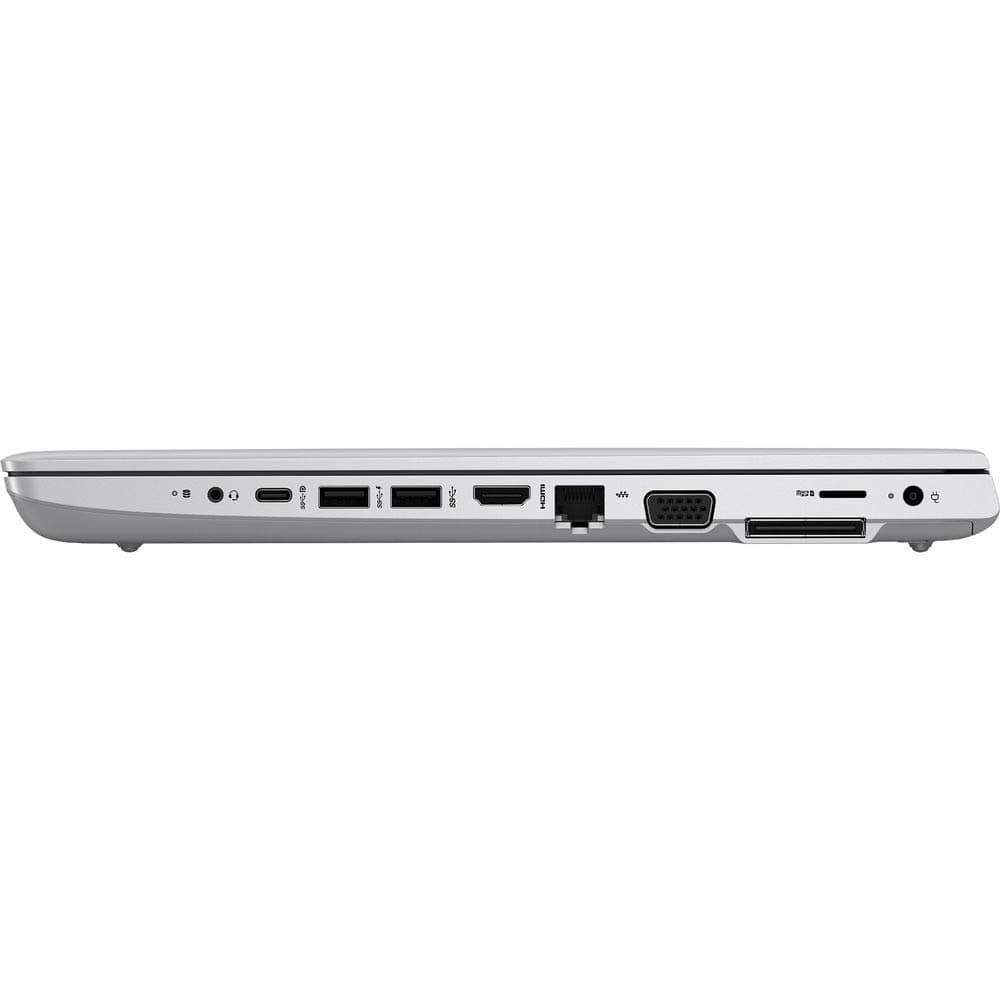 HP ProBook 650 G4 15.6"" Full HD FHD (1920x1080) Business Laptop (Intel Quad-Core i5-8350U, 16GB DDR4 RAM, 512GB SATA SSD) Fingerprint, Type-C, HDMI, VGA, Webcam, Windows 11 (Renewed), Silver, view 6