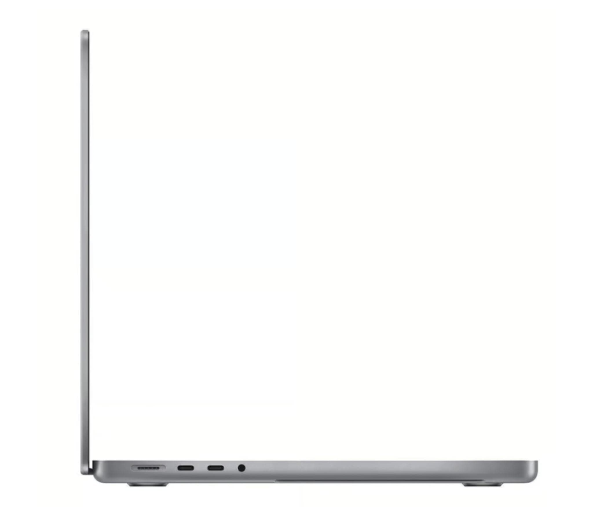 Apple MacBook Pro 2021 with Apple M1 Pro chip (14-inch, 16GB RAM, 512GB SSD) - Space Gray (Renewed), view 3