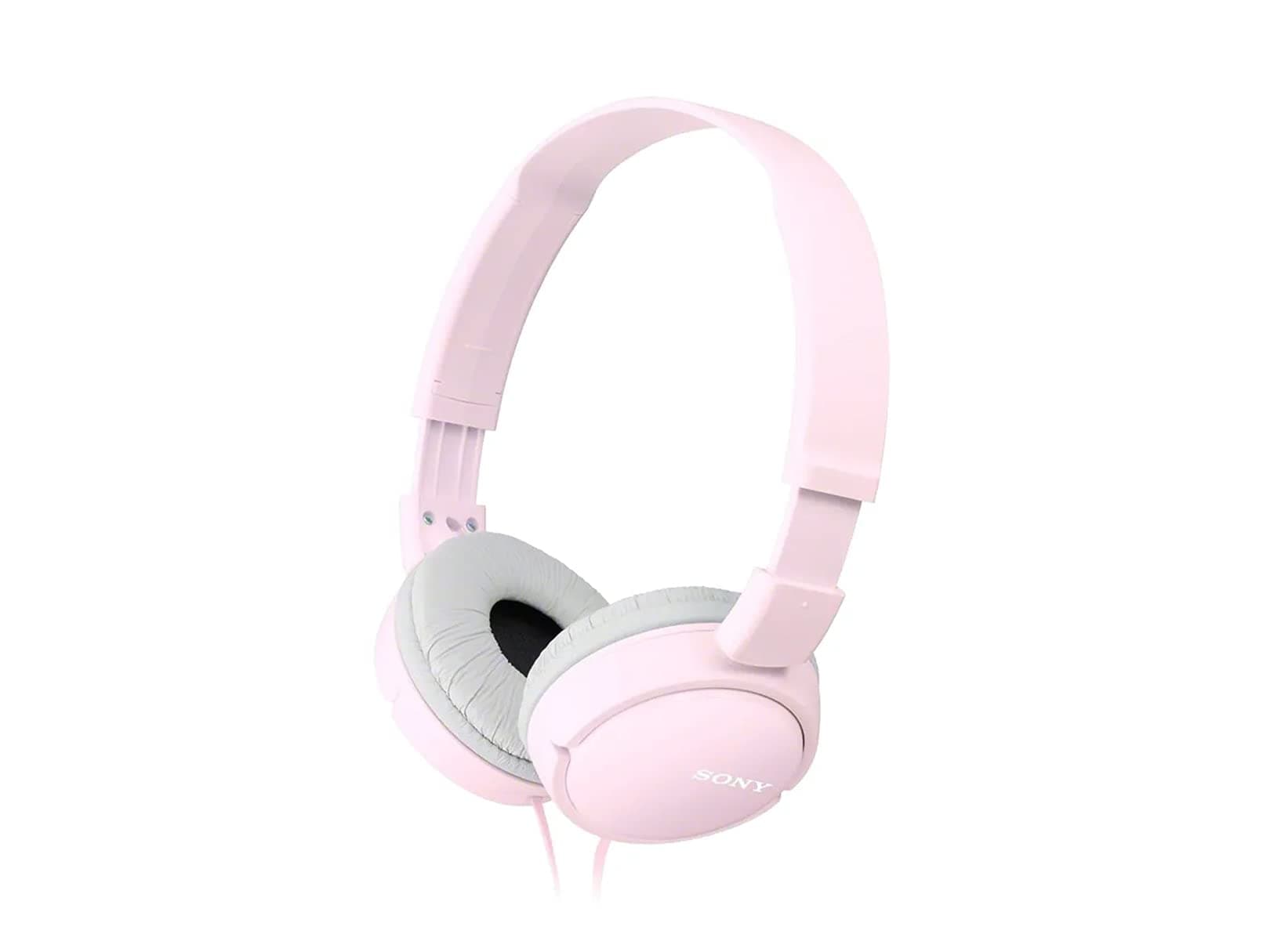 Sony ZX Series Wired On-Ear Headphones, Pink MDR-ZX110
