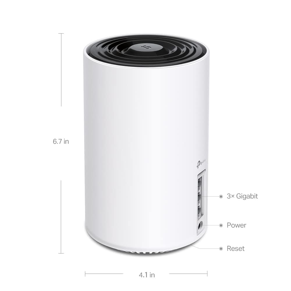 TP-Link Deco XE75 Pro AXE5400 Tri-Band WiFi 6E Mesh System (2-Pack), view 3