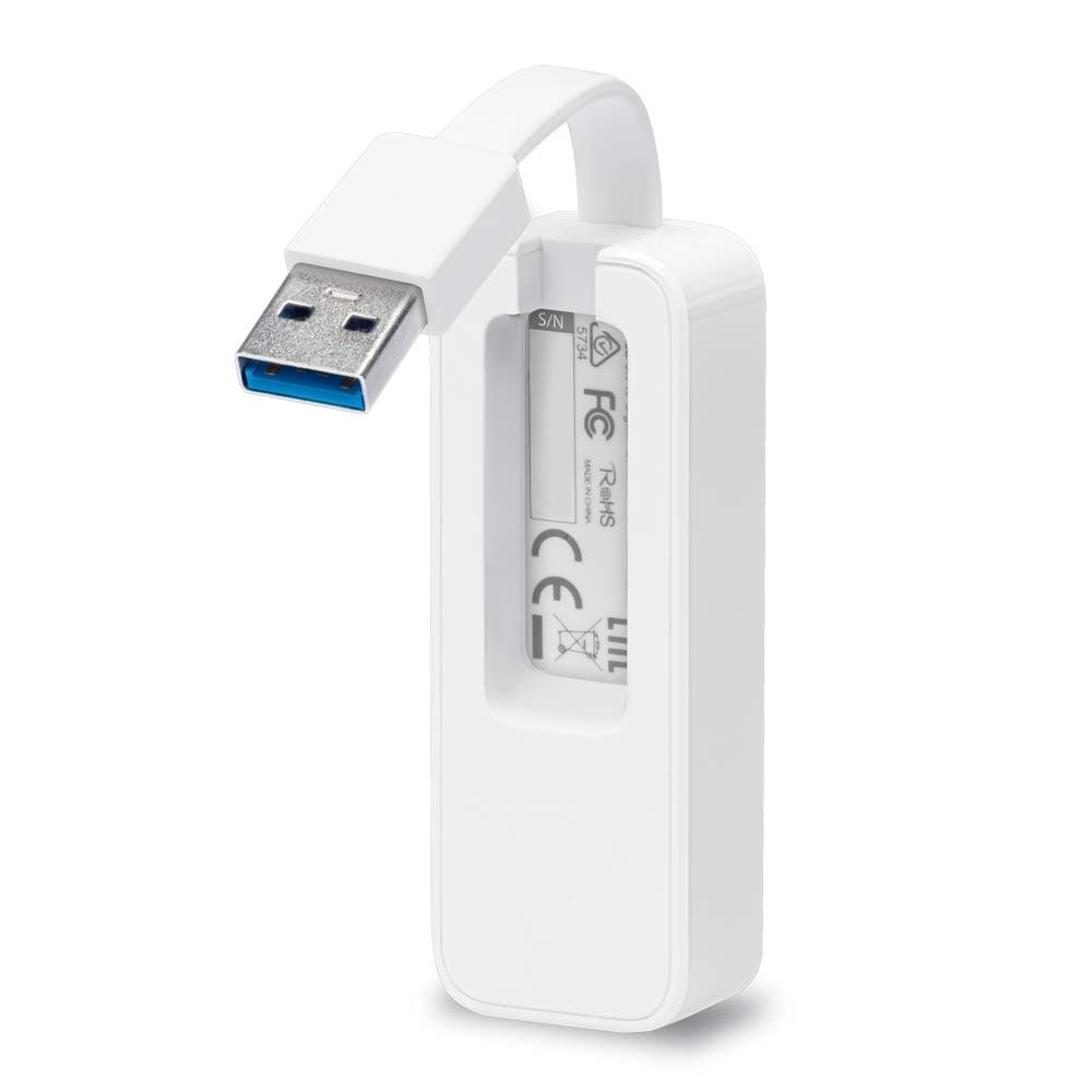 TP-Link UE300 v1. 0,"‹USB 3. 0 to Gigabit Ethernet Adapter, view 2