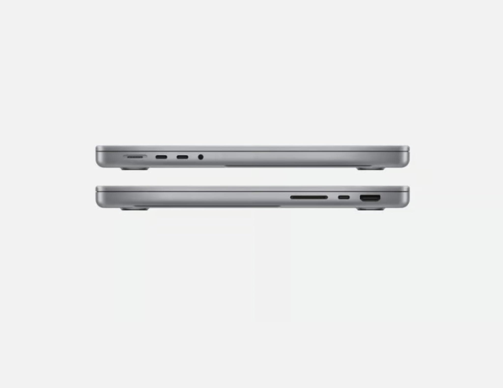 Apple MacBook Pro 2021 with Apple M1 Pro chip (14-inch, 16GB RAM, 512GB SSD) - Space Gray (Renewed), view 4