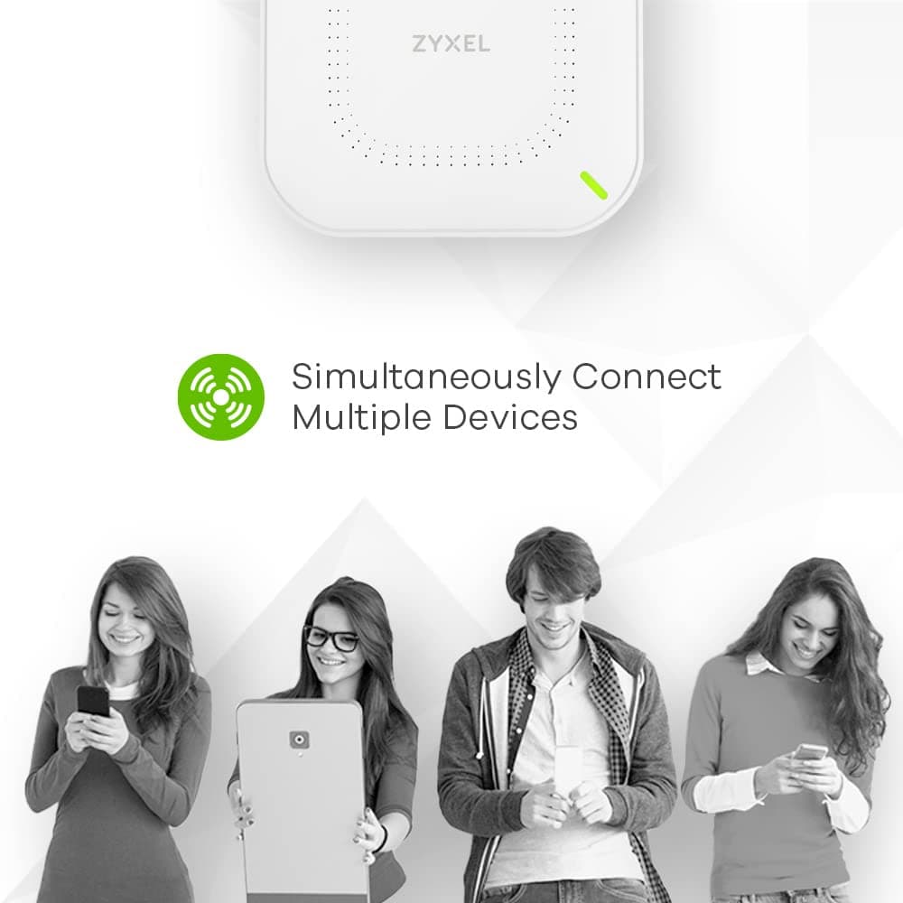 Zyxel WiFi 6 Wireless Access Point AX3000 | 2.5G | PoE+ | NWA50AXPRO, view 5