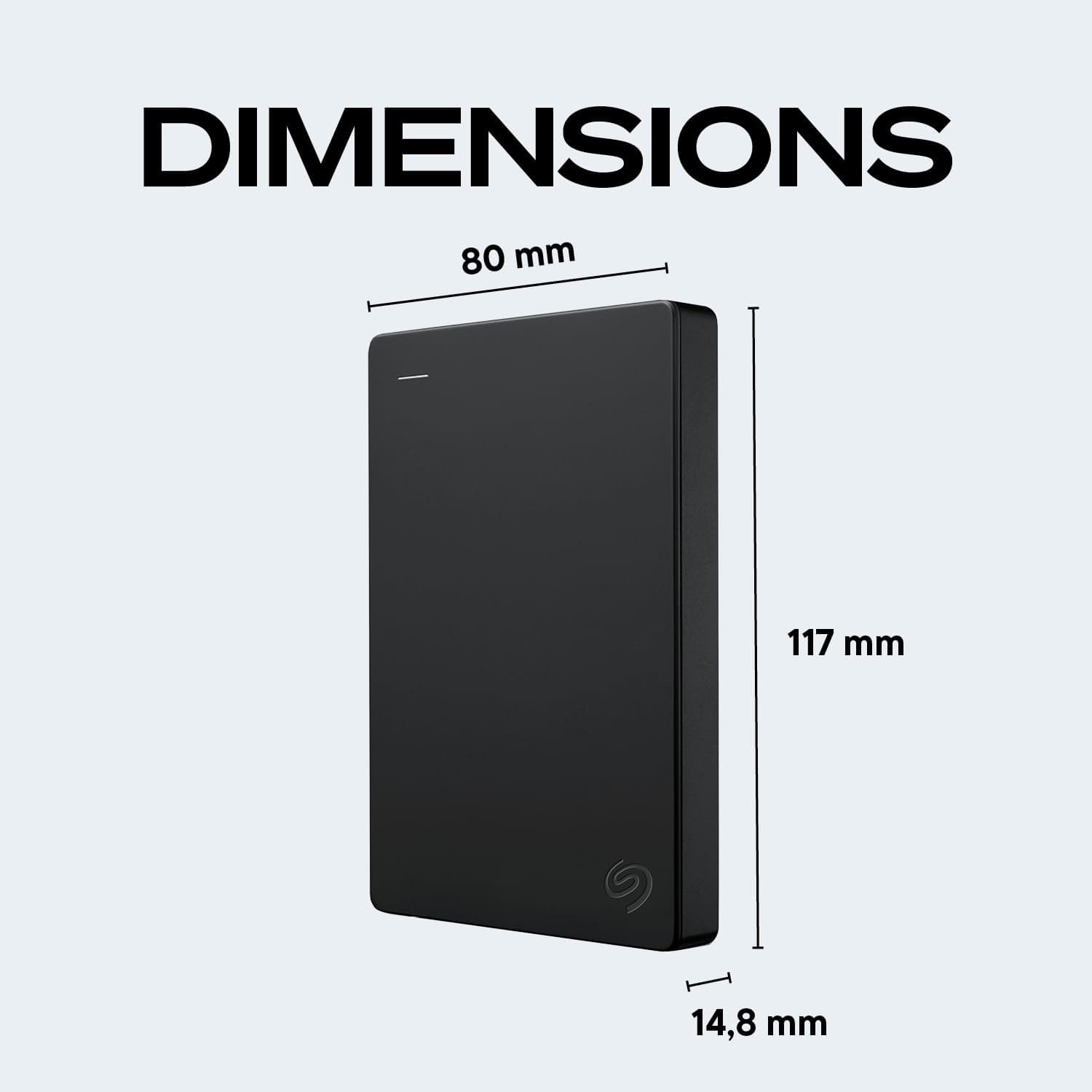 Seagate 2TB Portable Hard Drive | USB 3.0 (STGX2000400), view 9