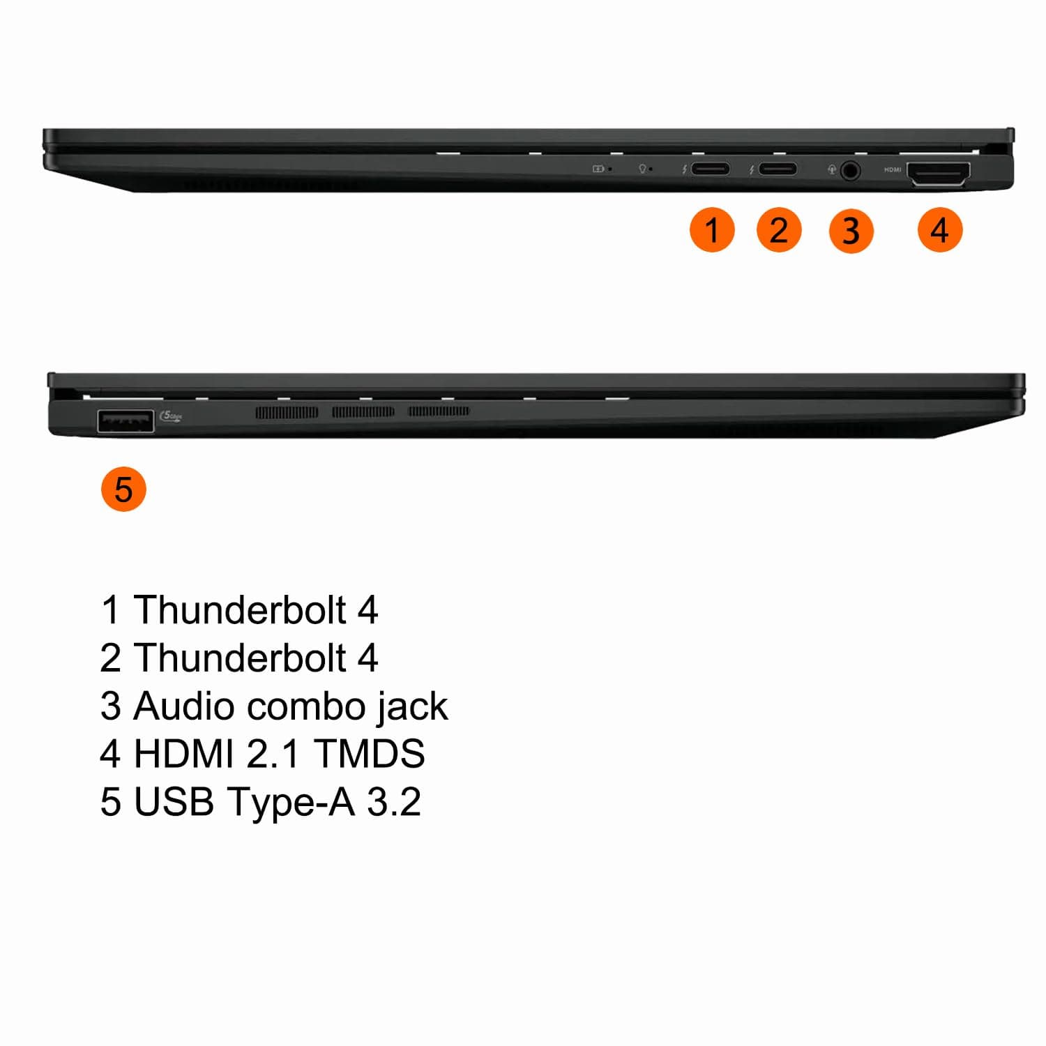 ASUS Zenbook 14 Laptop 14" WUXGA OLED Touch (500nits HDR, 100% DCI-P3) Intel 16-core Ultra 7 255H (>Ultra 9 185H) 16GB RAM 512GB SSD for Creator Business Professional Win11 ICP Hub, view 8