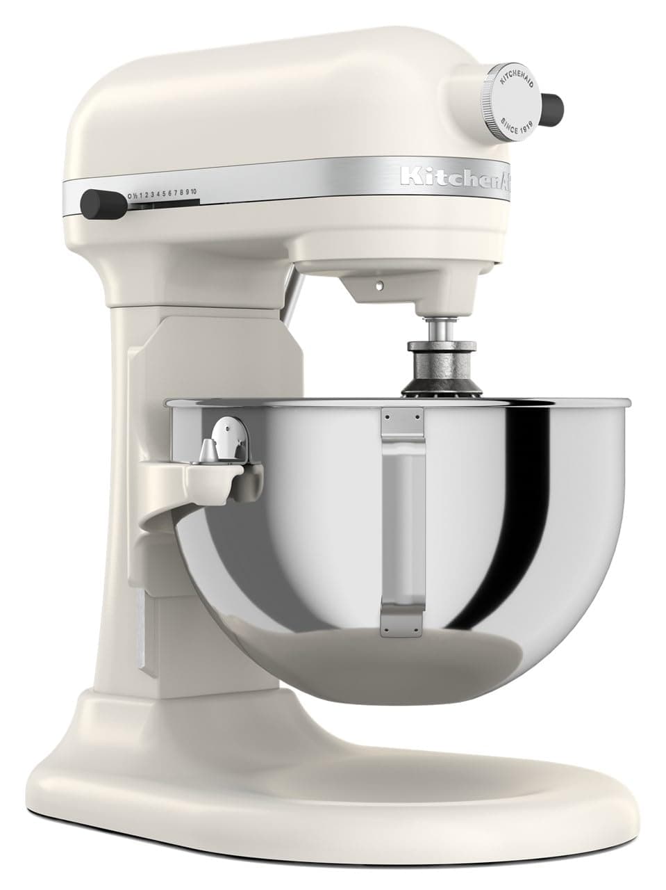 KitchenAid 5.5-Qt Bowl-Lift Stand Mixer, KSM55SXXX, Porcelain White, view 2