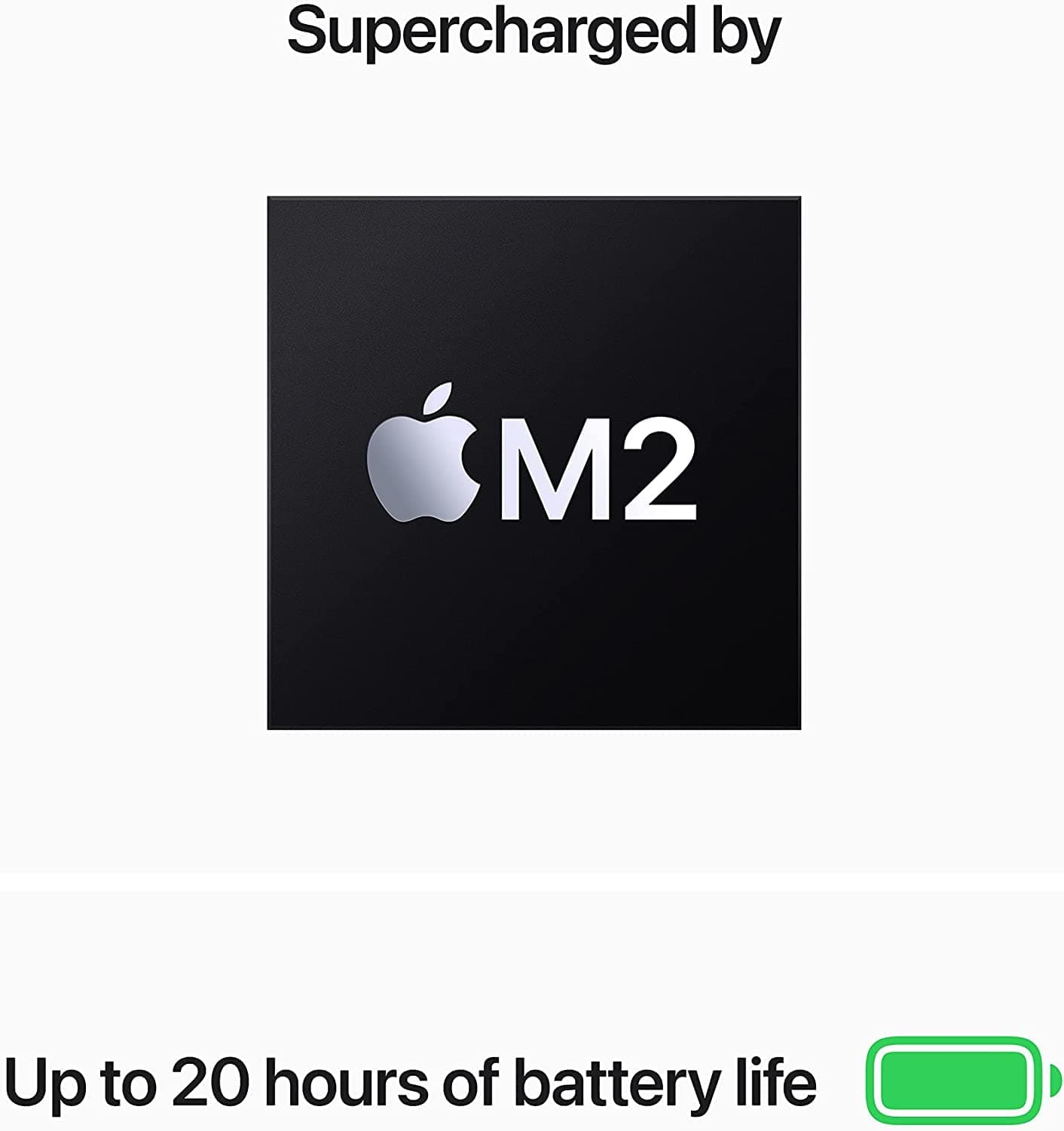 2022 Apple MacBook Pro with Apple M2 chip (13-inch, 8GB RAM, 256GB SSD Storage) (QWERTY English) Space Gray (Renewed), view 3