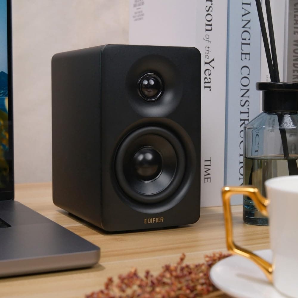 Edifier M60 Multimedia Speaker, 66W RMS Computer Speaker, Black, view 2
