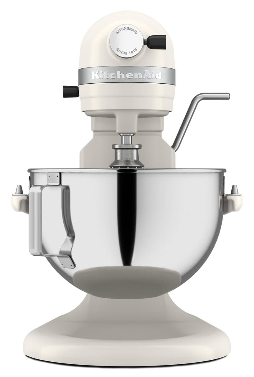 KitchenAid 5.5-Qt Bowl-Lift Stand Mixer, KSM55SXXX, Porcelain White, view 3