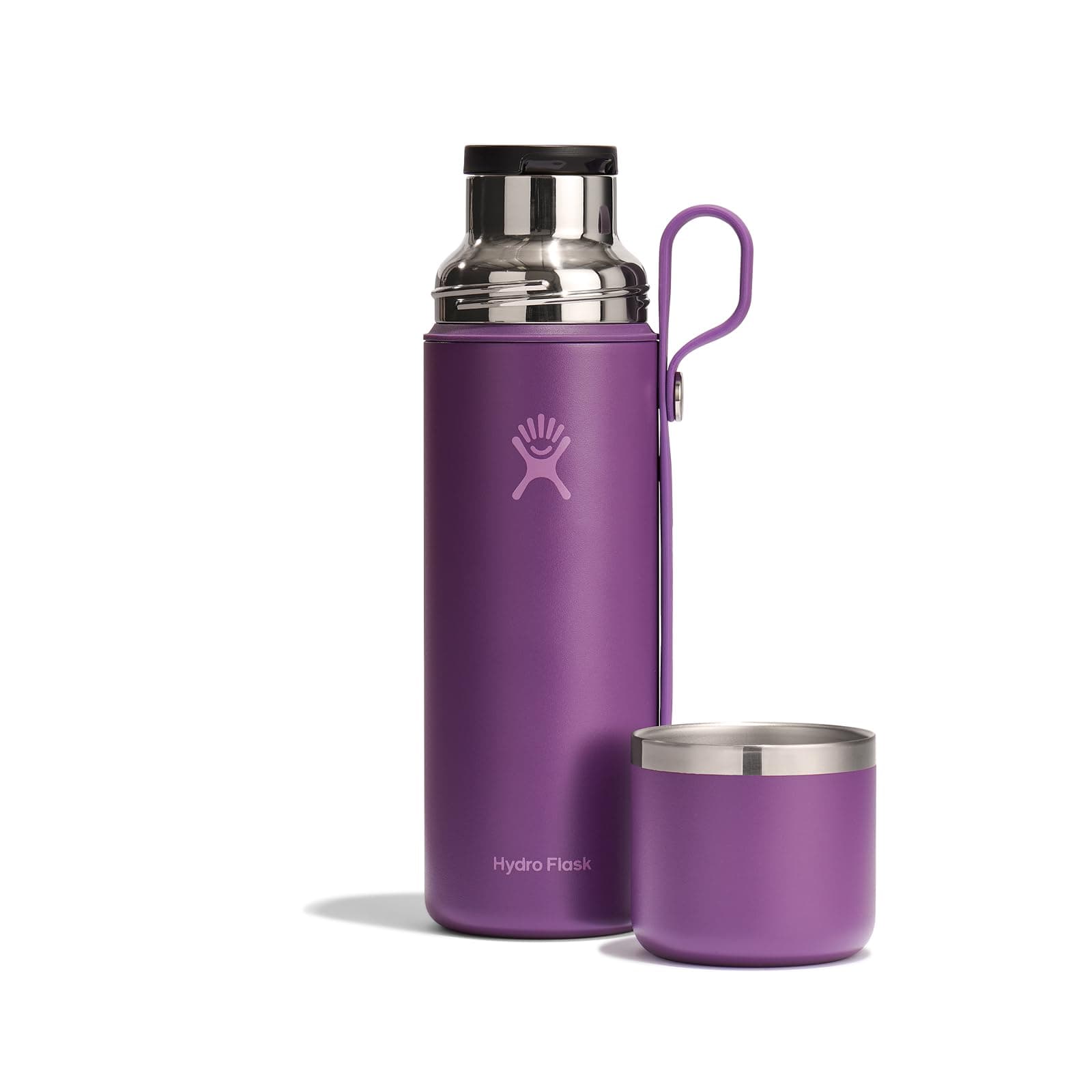 Hydro Flask Hot Flask & Cup – Insulated Stainless Steel, Hot Drink Travel Container for Coffee, Tea, & Soup 28 Oz Palmer Green, view 3